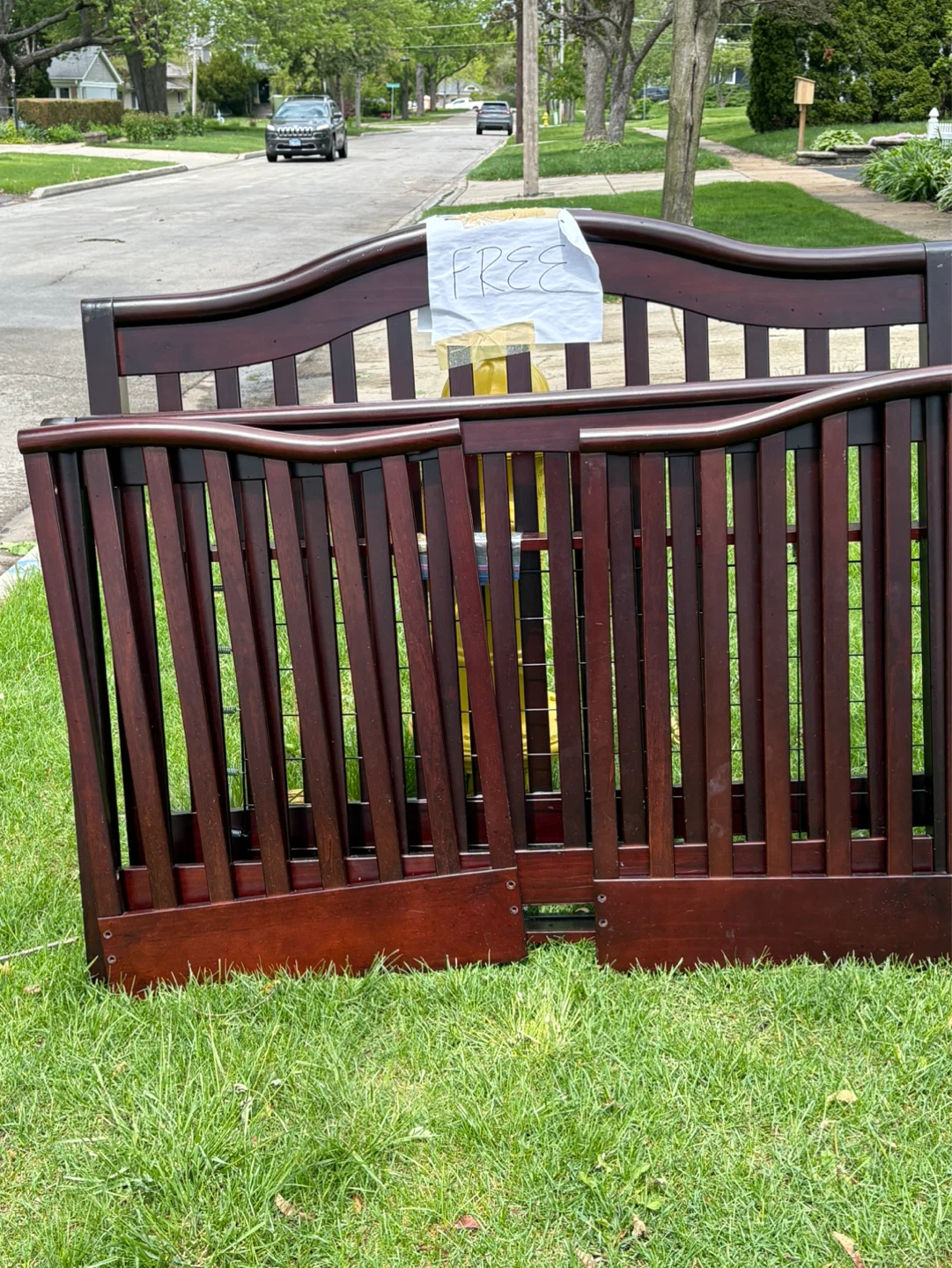 Wooden Crib - Free!