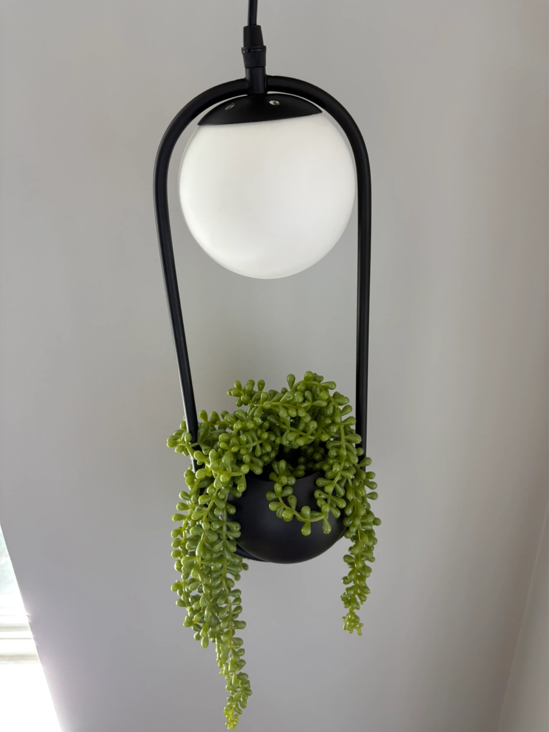 Stylish Plant Flower Pot Lamp Garden Living Room - photo 2