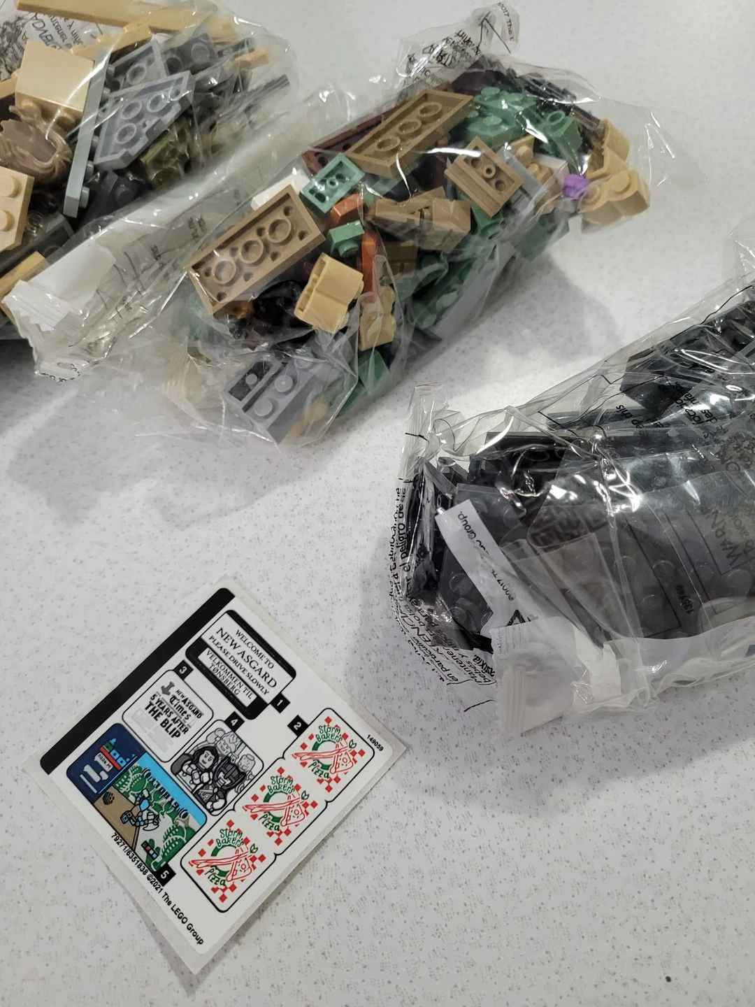 LEGO Marvel The Infinity Saga 76200 New Asgard - no figures - photo 3