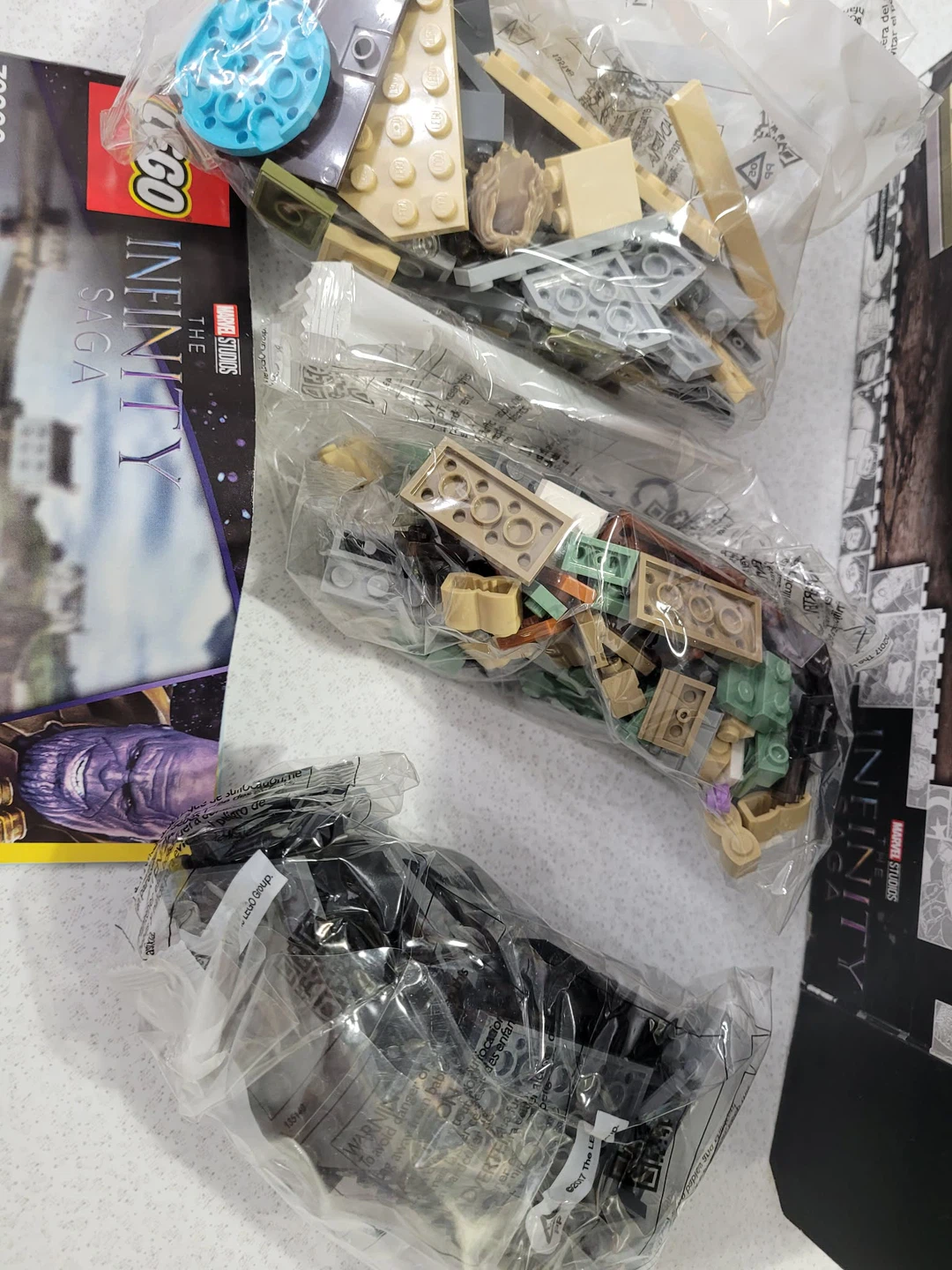 LEGO Marvel The Infinity Saga 76200 New Asgard - no figures - photo 2