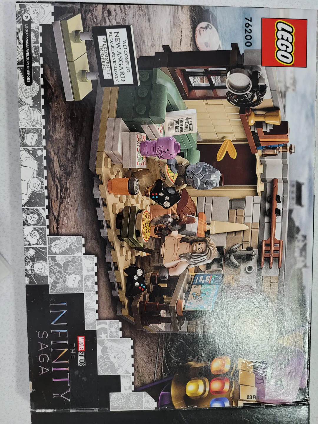 LEGO Marvel The Infinity Saga 76200 New Asgard - no figures - photo 4