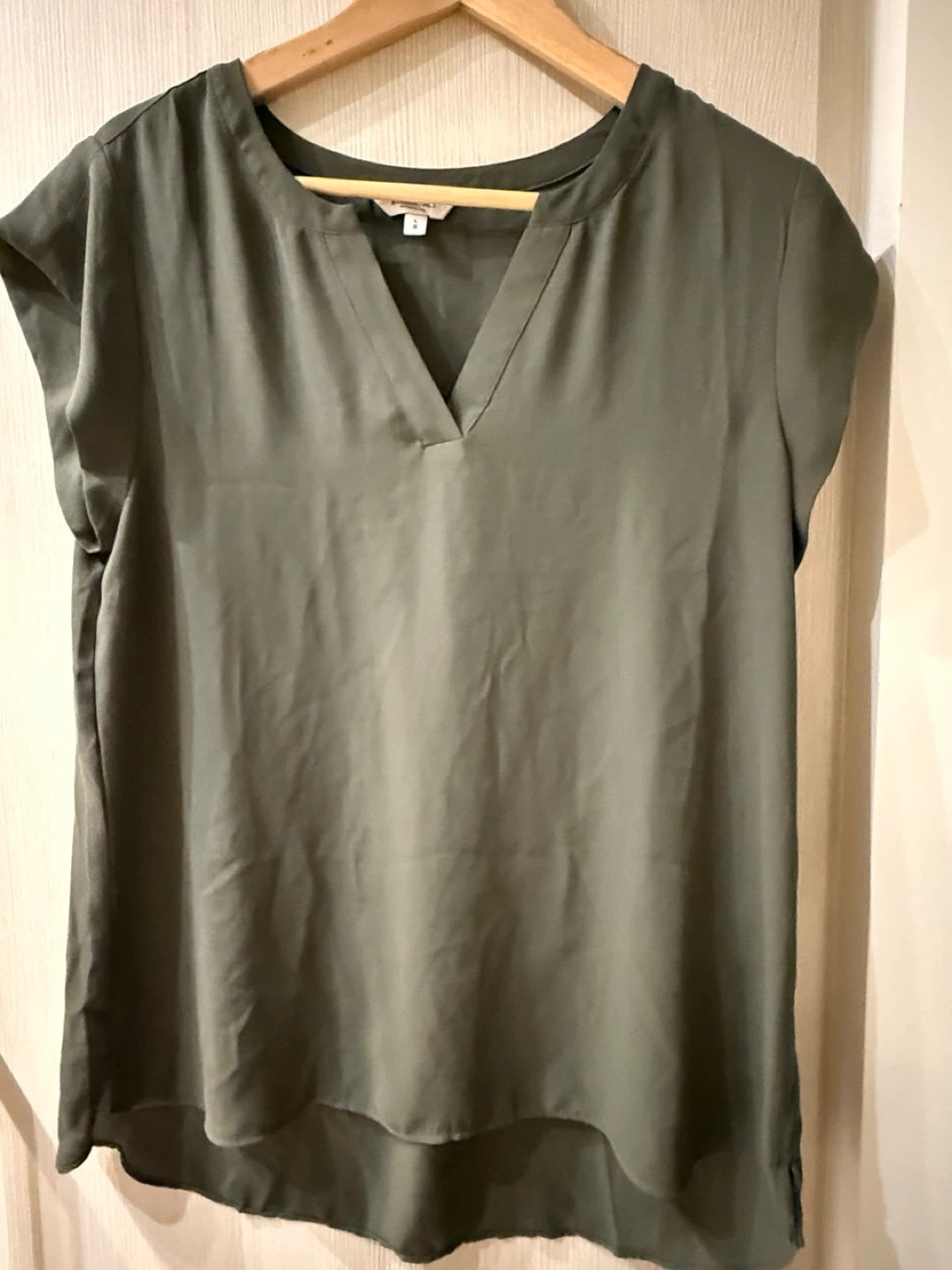 Reitmans Flowy Green Blouse - Size L