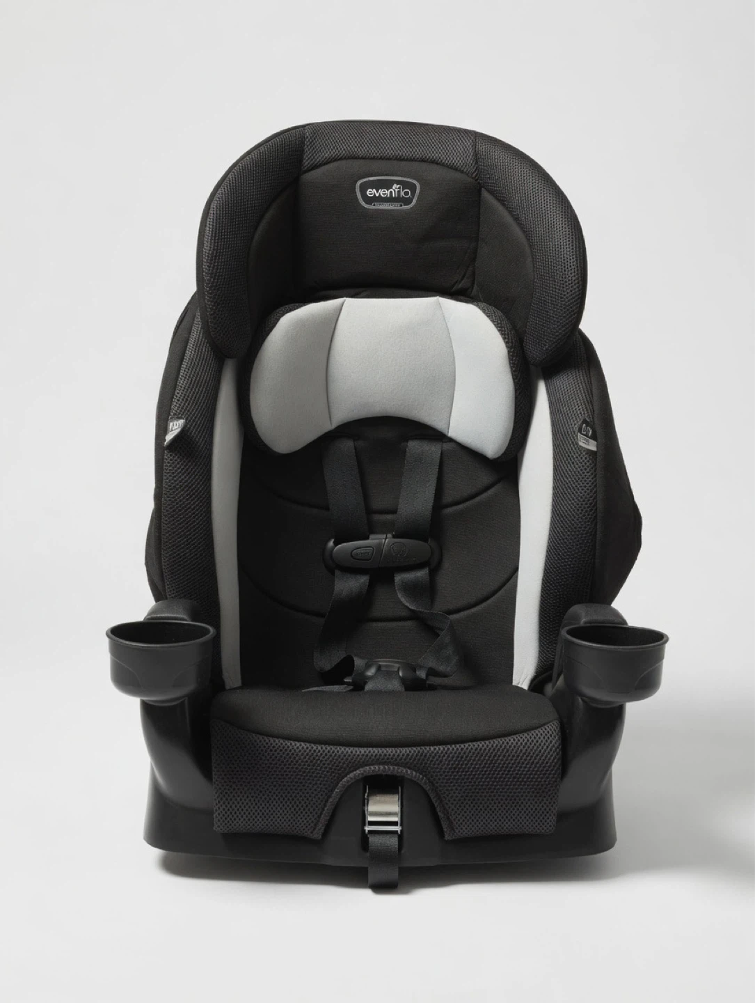Evenflo Convertible Car Seat - Black/Grey | Excellent Condition - photo 2