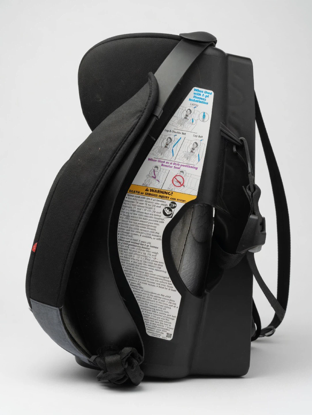 Evenflo Convertible Car Seat - Black/Grey | Excellent Condition - photo 4