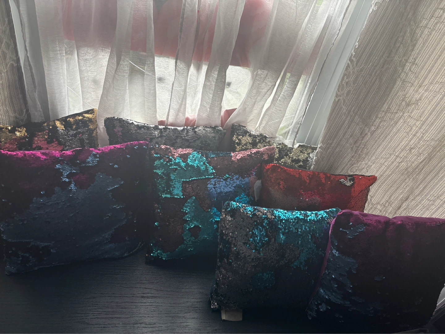 Sequin Throw Pillow