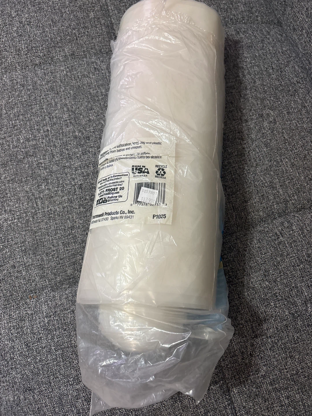 Frost King Clear Heavy Duty Plastic Sheeting 10 ft x 25 ft - photo 2