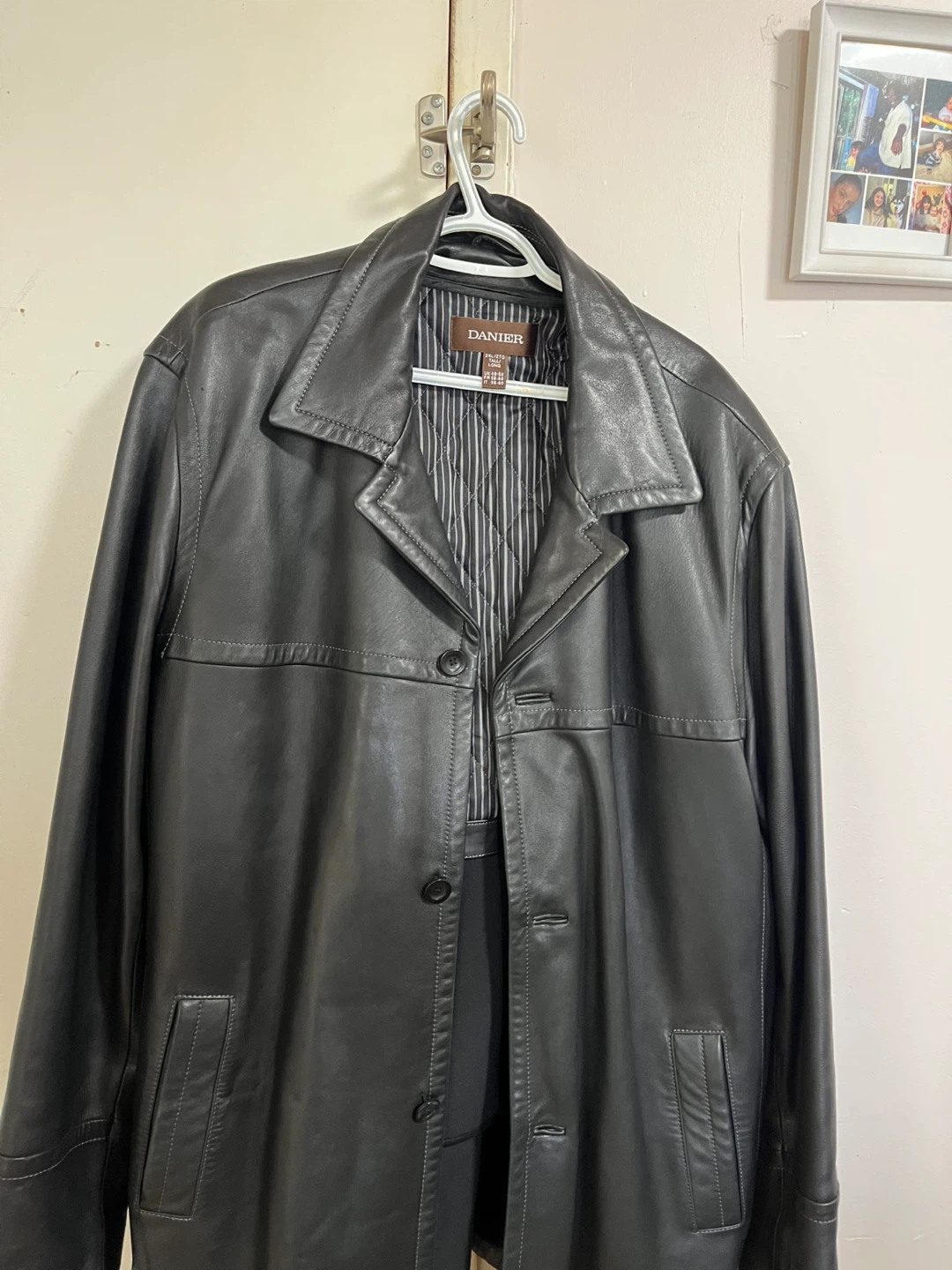 Danier Leather Jacket 2xl tall