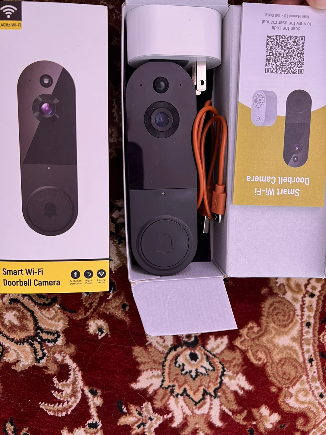 ModeJump Smart Wi-Fi Video Doorbell Camera
