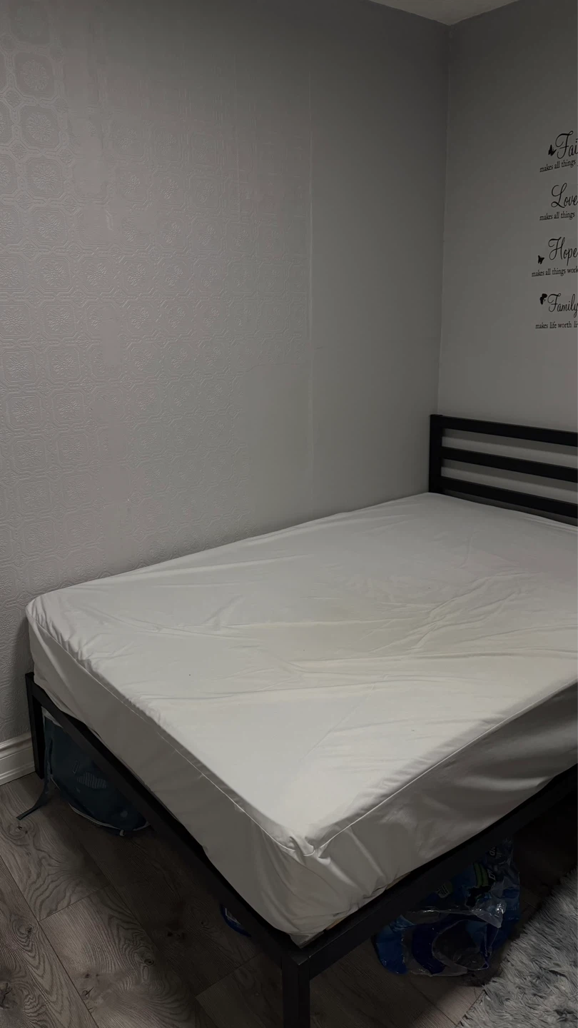 Black Metal Bed Frame