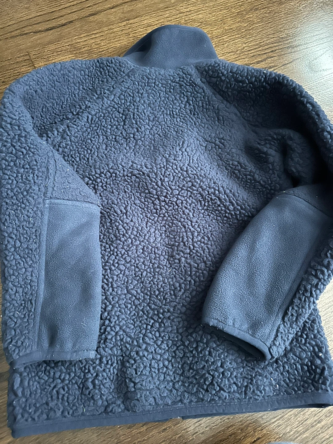Columbia Fleece Jacket - Navy Blue - Youth Size S - photo 4