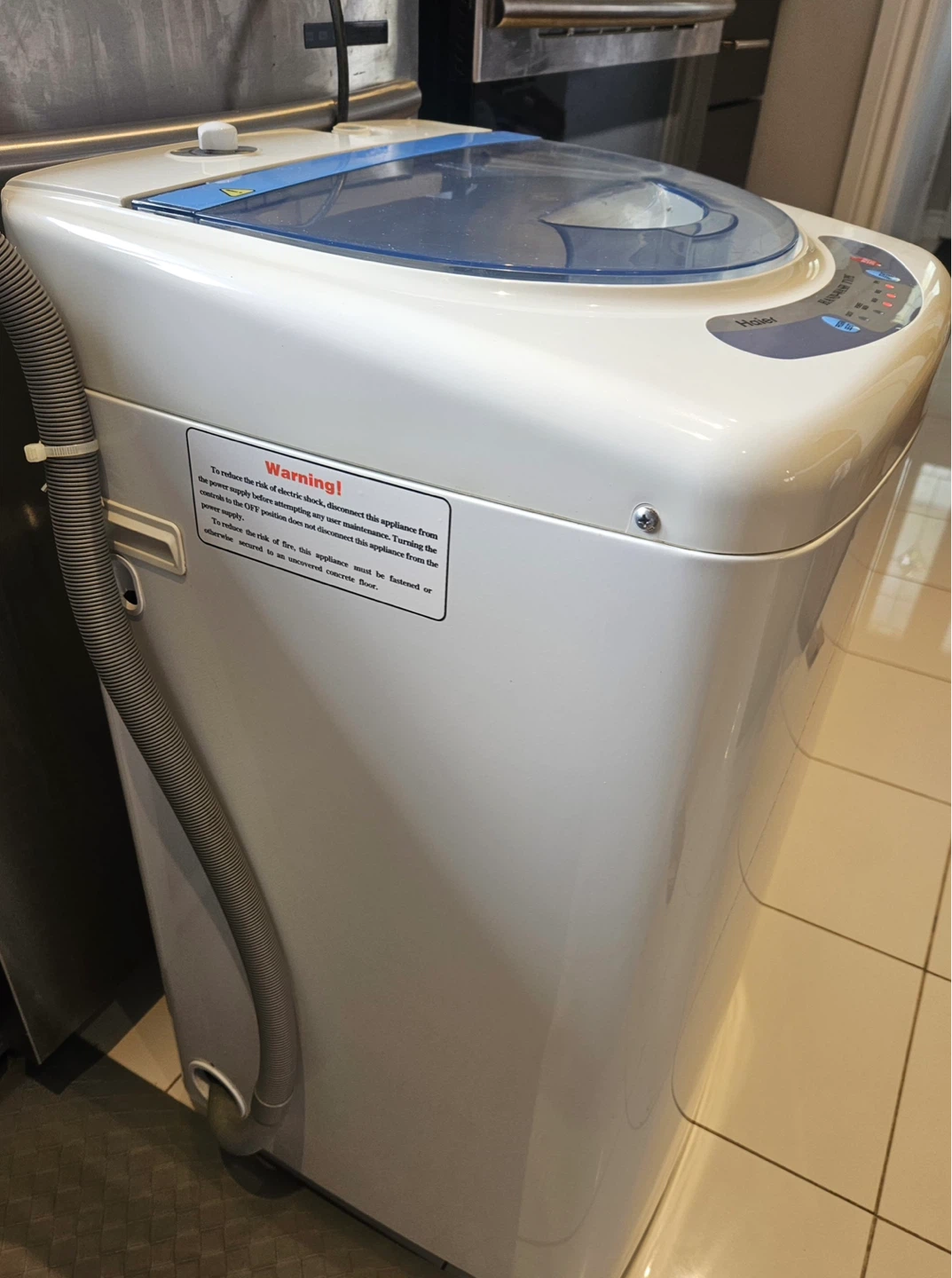 🔥 Haier Portable Washing Machine - 6.6lbs | 1.0 cubic ft. - photo 4