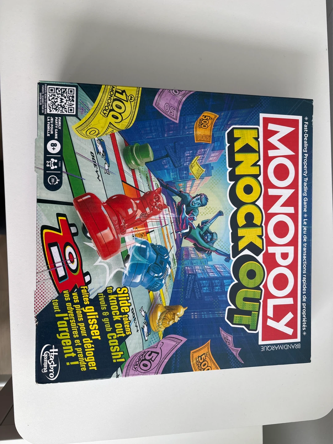 Monopoly Knock Out Board Game