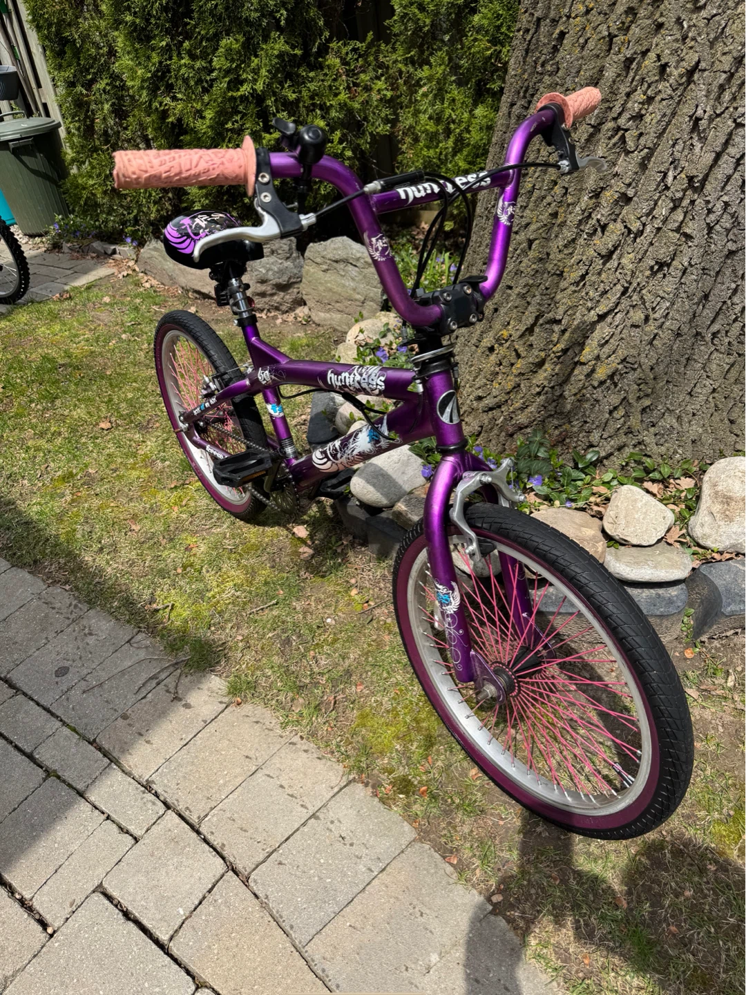 Purple 19 1/2 Freestyle BMX Bicycle - photo 5