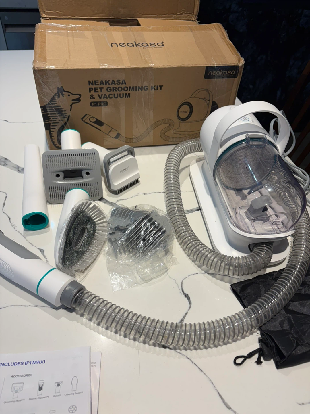 Neakasa P1 Pro Pet Grooming Vacuum – Like New - photo 5