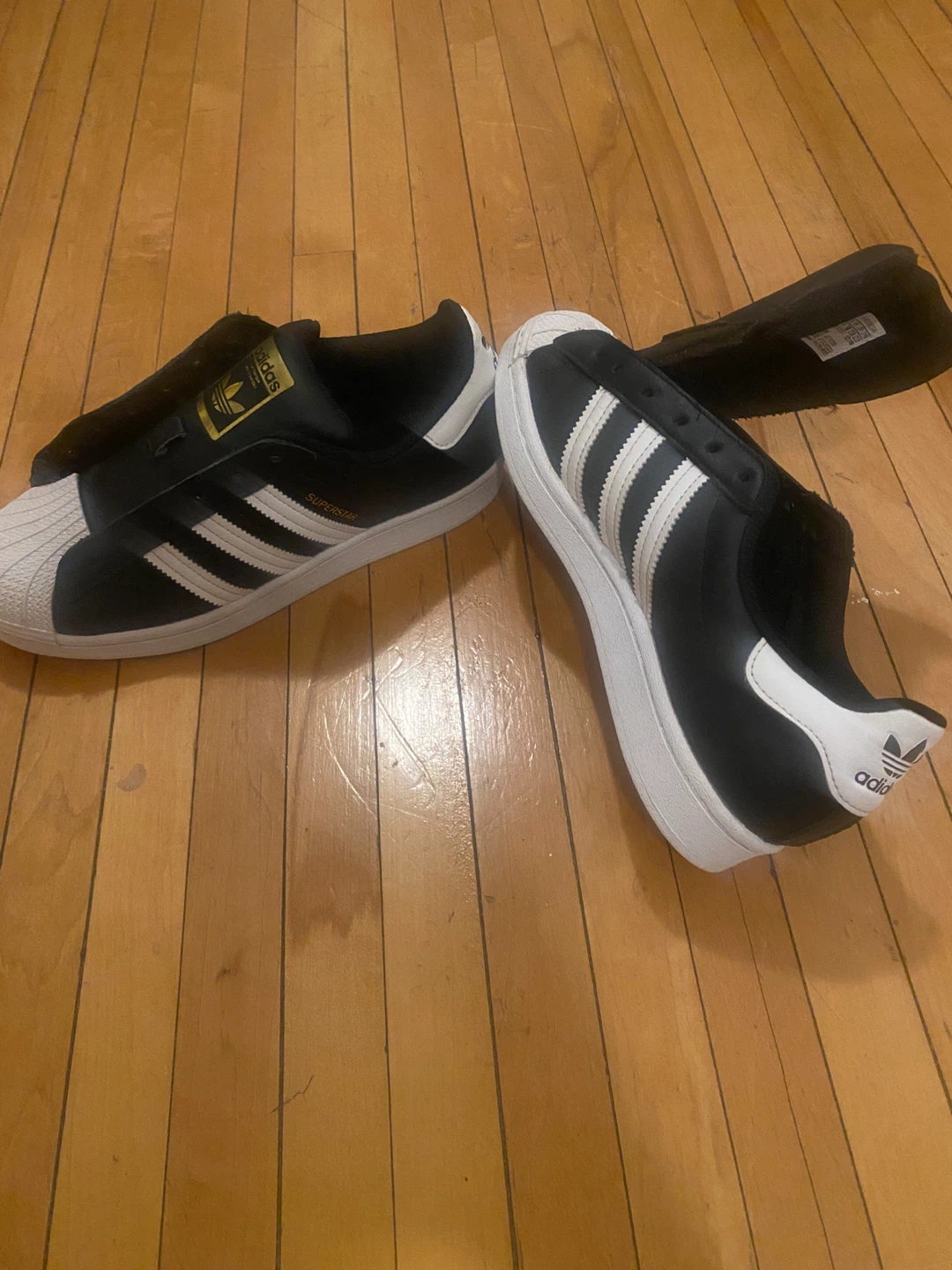 Adidas Superstar B/W Size 6.5 - photo 2
