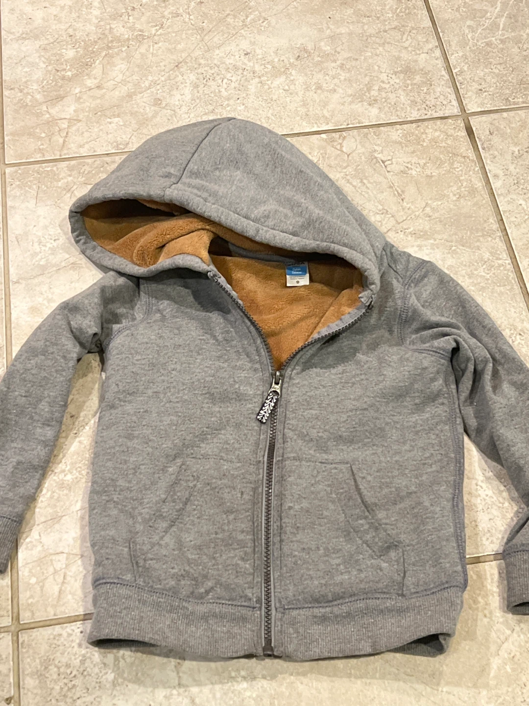 Carter's Toddler 5T Gray Fleece Lined Zip-Up Hoodie - photo 5