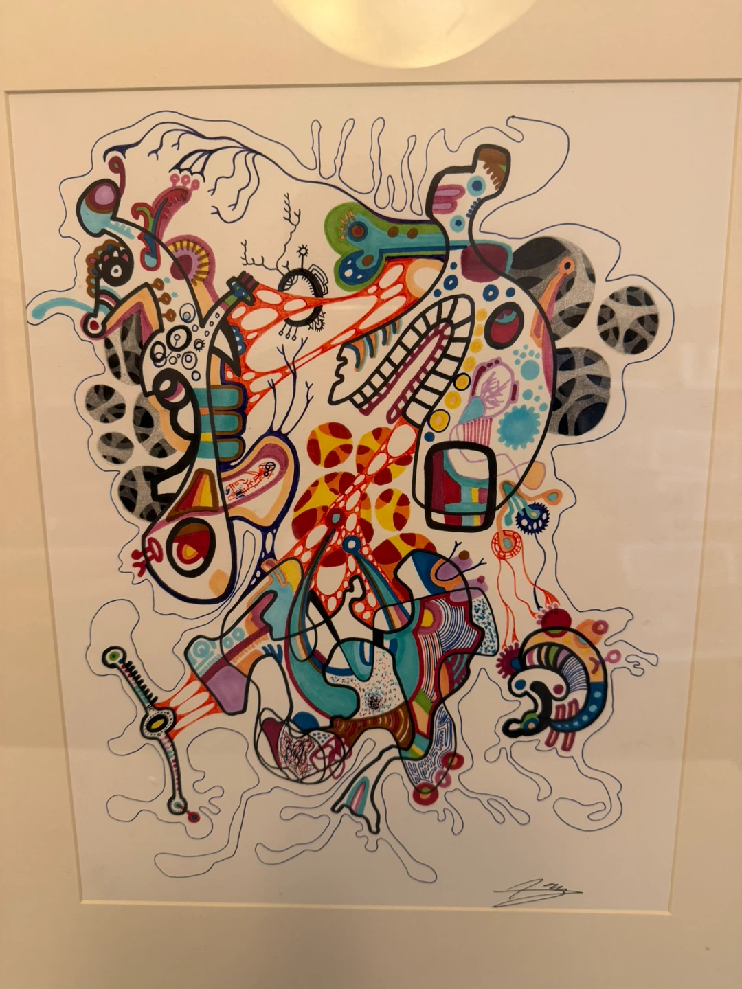 Framed Abstract Art - photo 2
