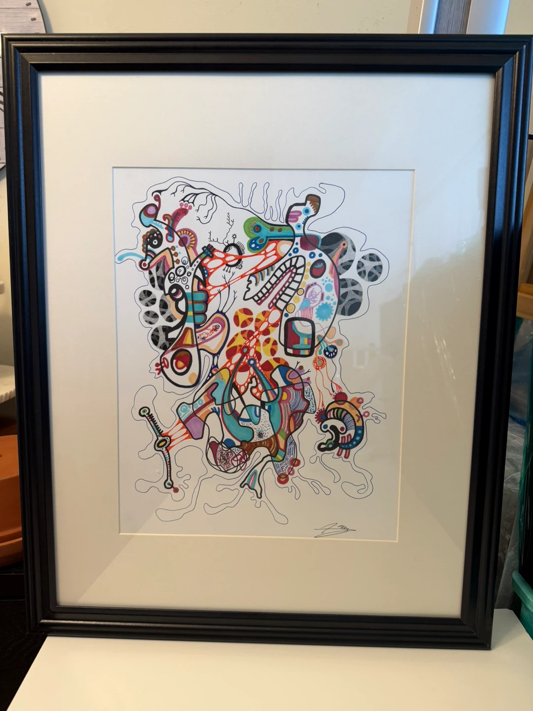 Framed Abstract Art - photo 4