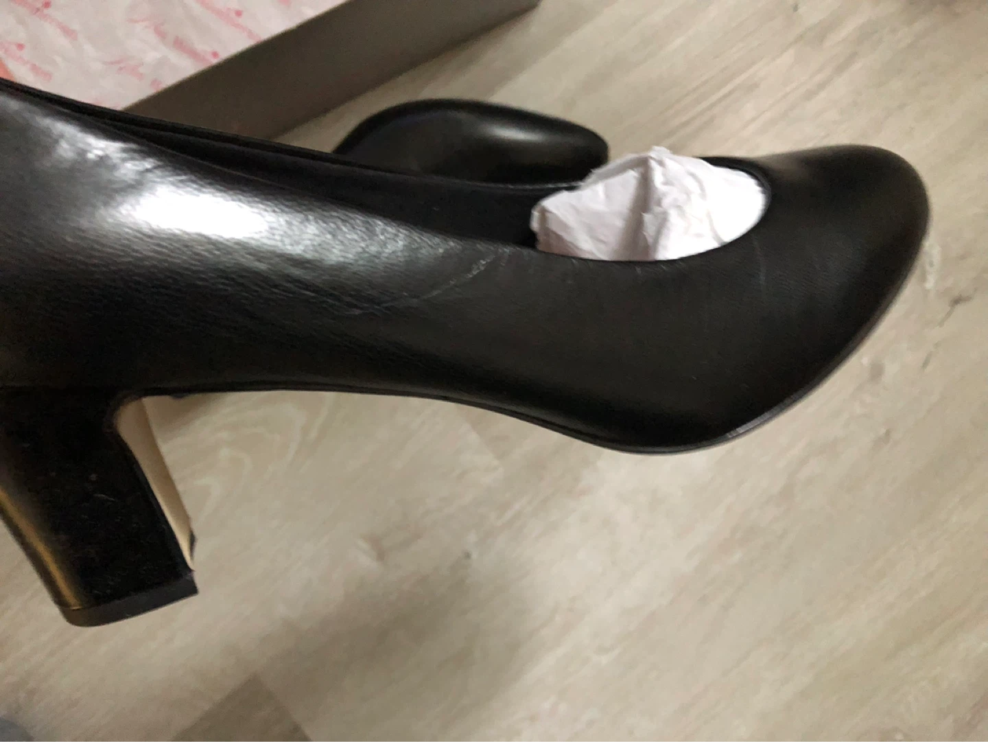 Ros Hommerson Black Leather Heels - photo 5