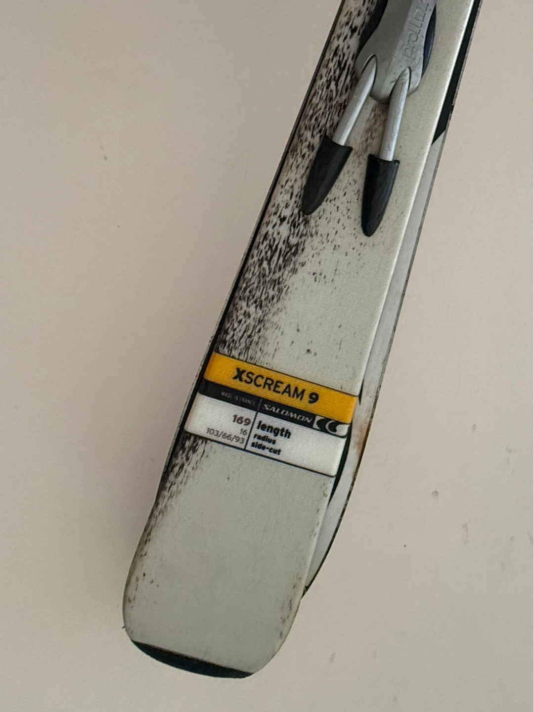 Salomon XSCREAM 9 Skis 169cm with Bindings - photo 3