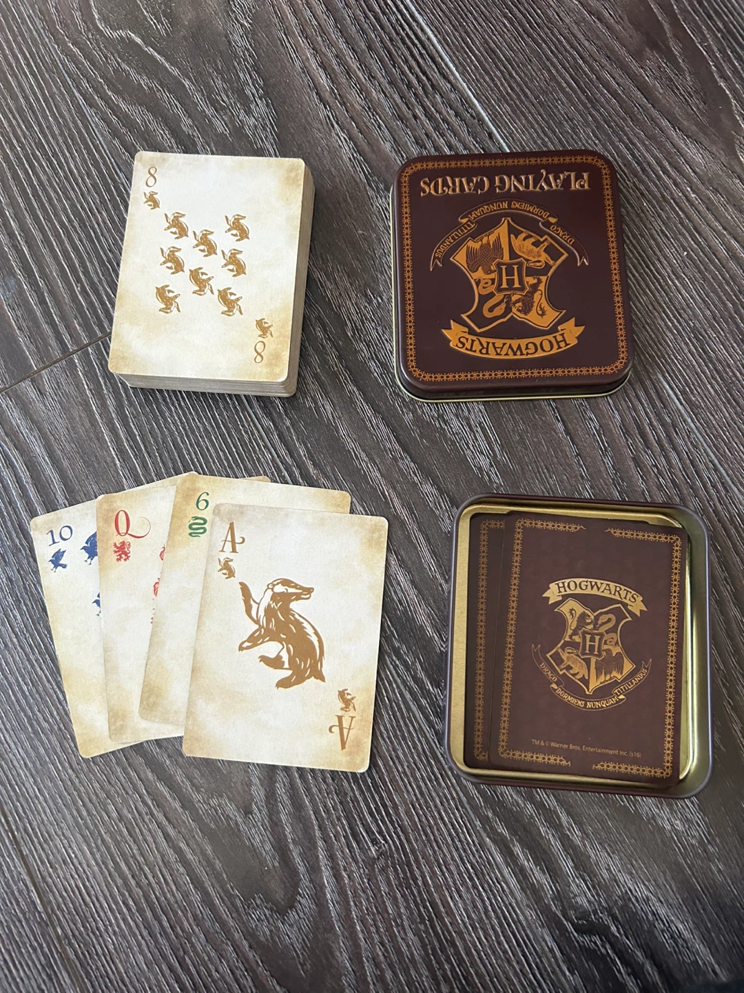Harry Potter Playing Cards Tin