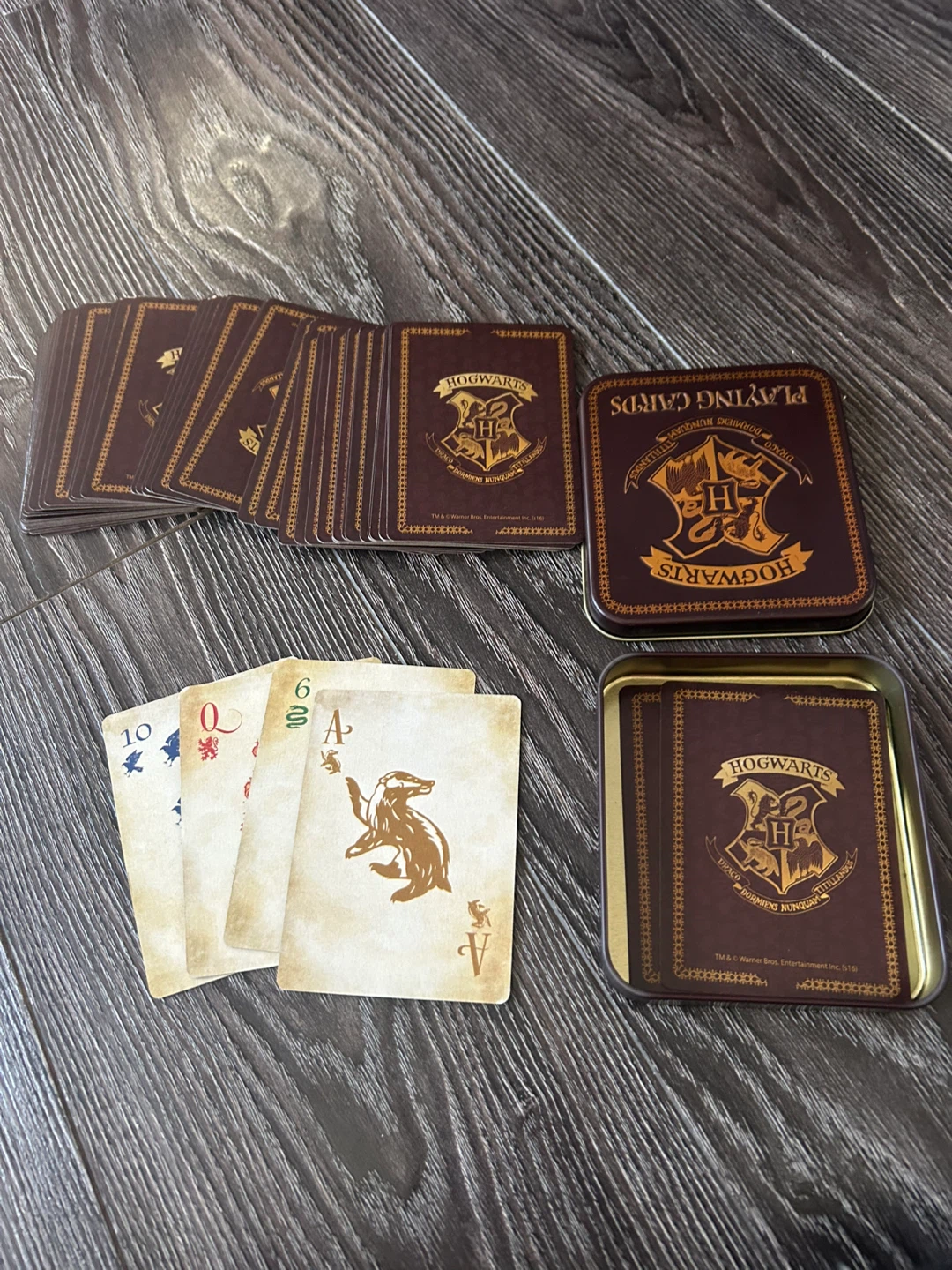 Harry Potter Playing Cards Tin - photo 3
