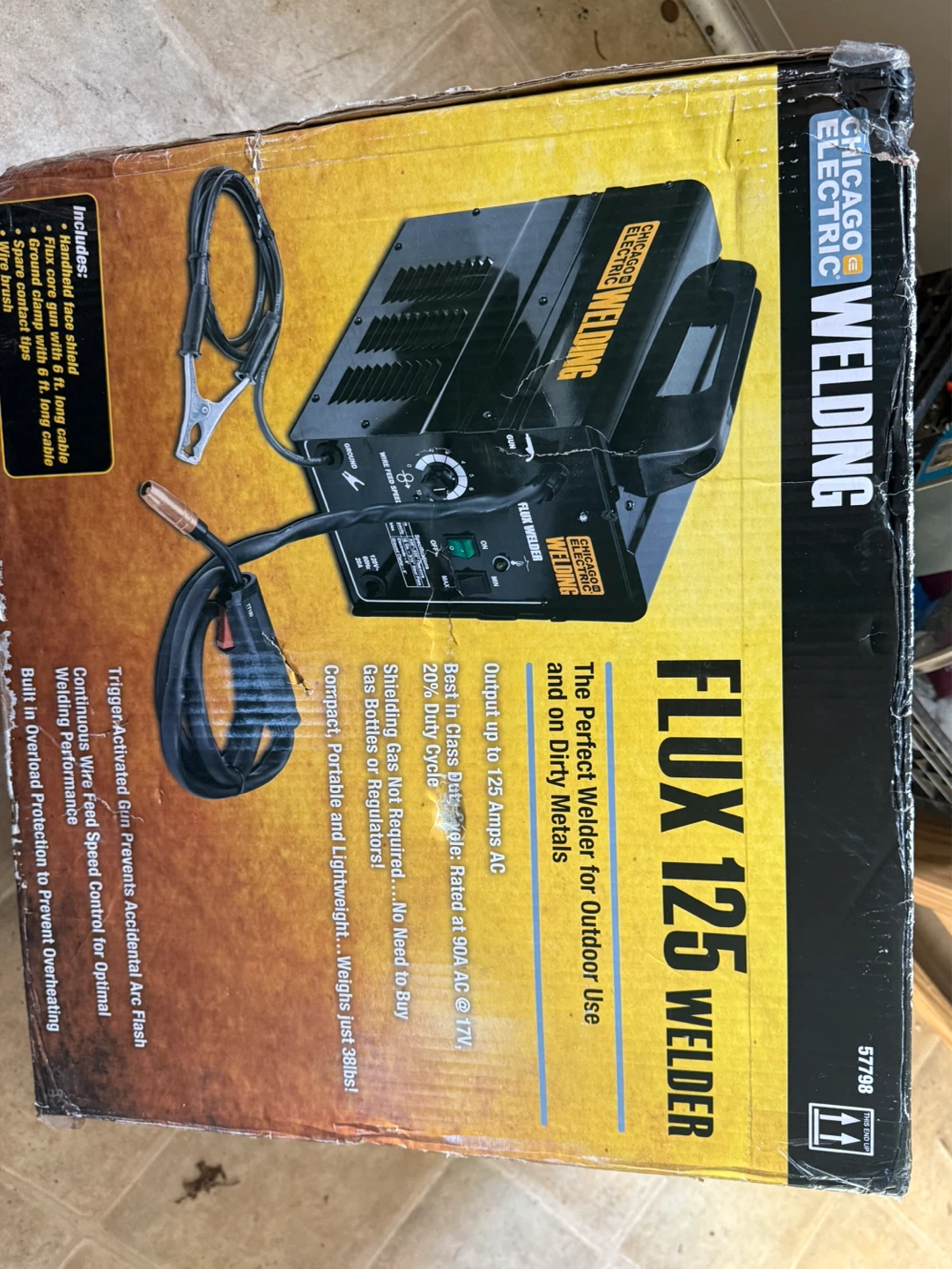 Chicago Electric Flux 125 Welder - photo 2