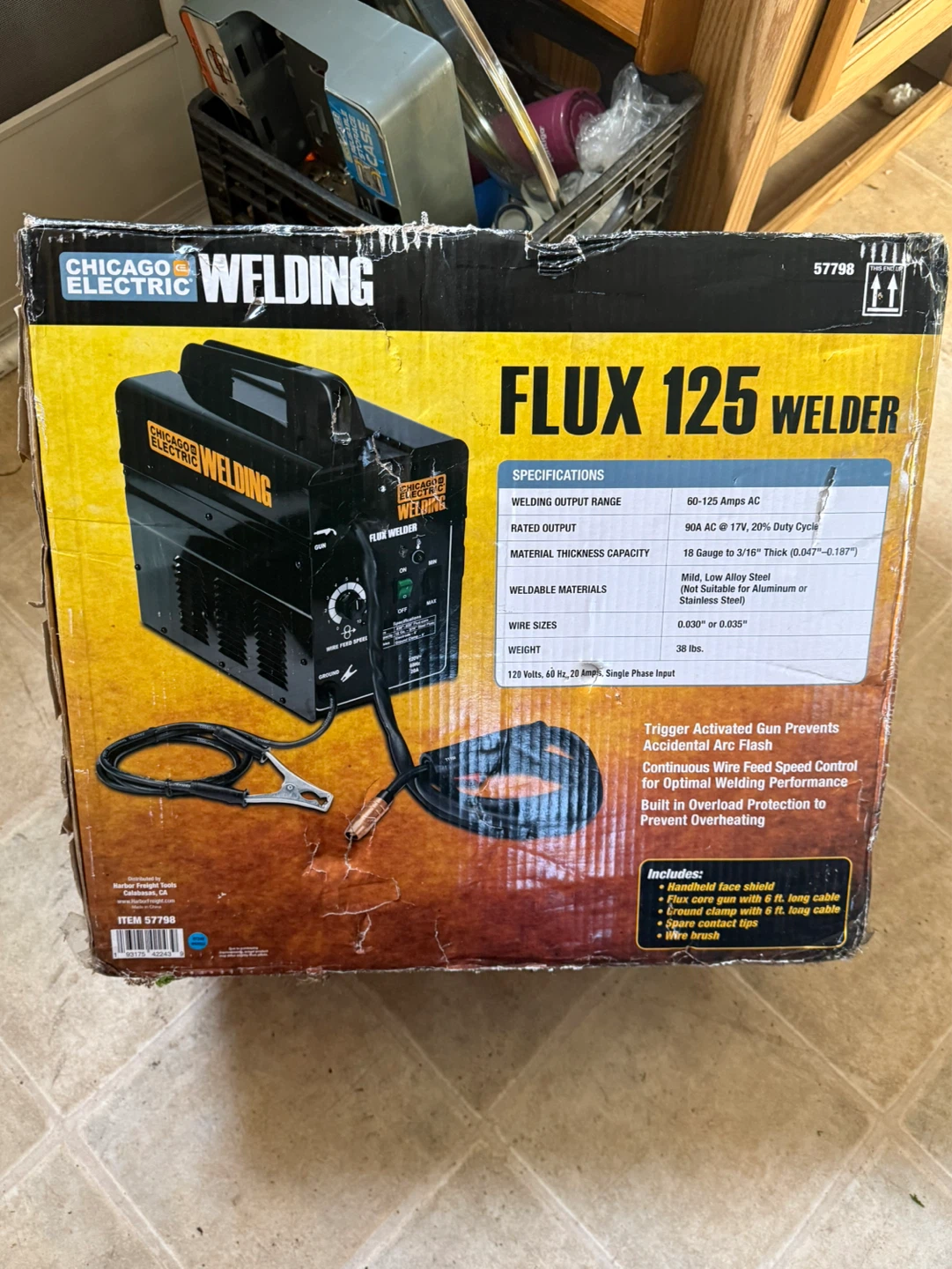 Chicago Electric Flux 125 Welder