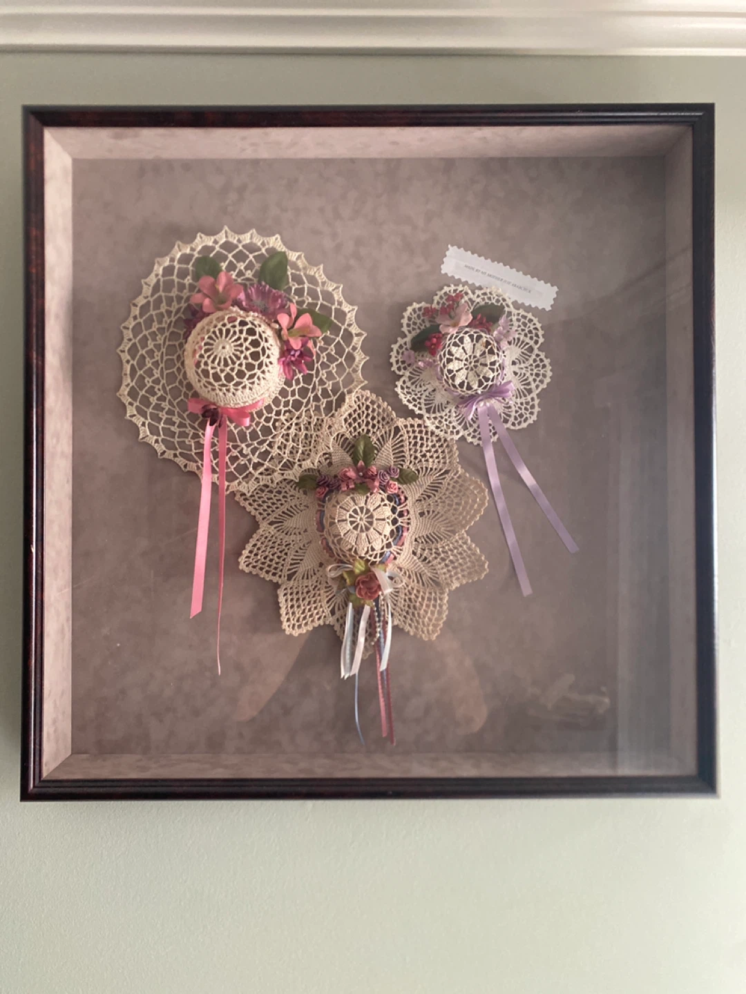 Vintage large Shadow Box