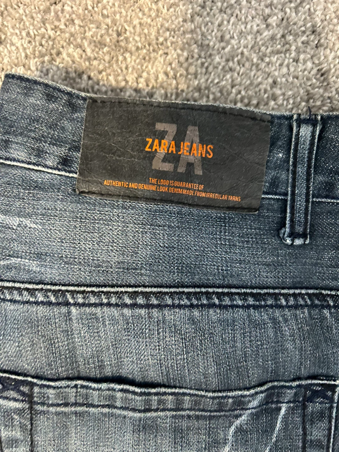 Pantalon jean homme Marc Zara t - photo 2