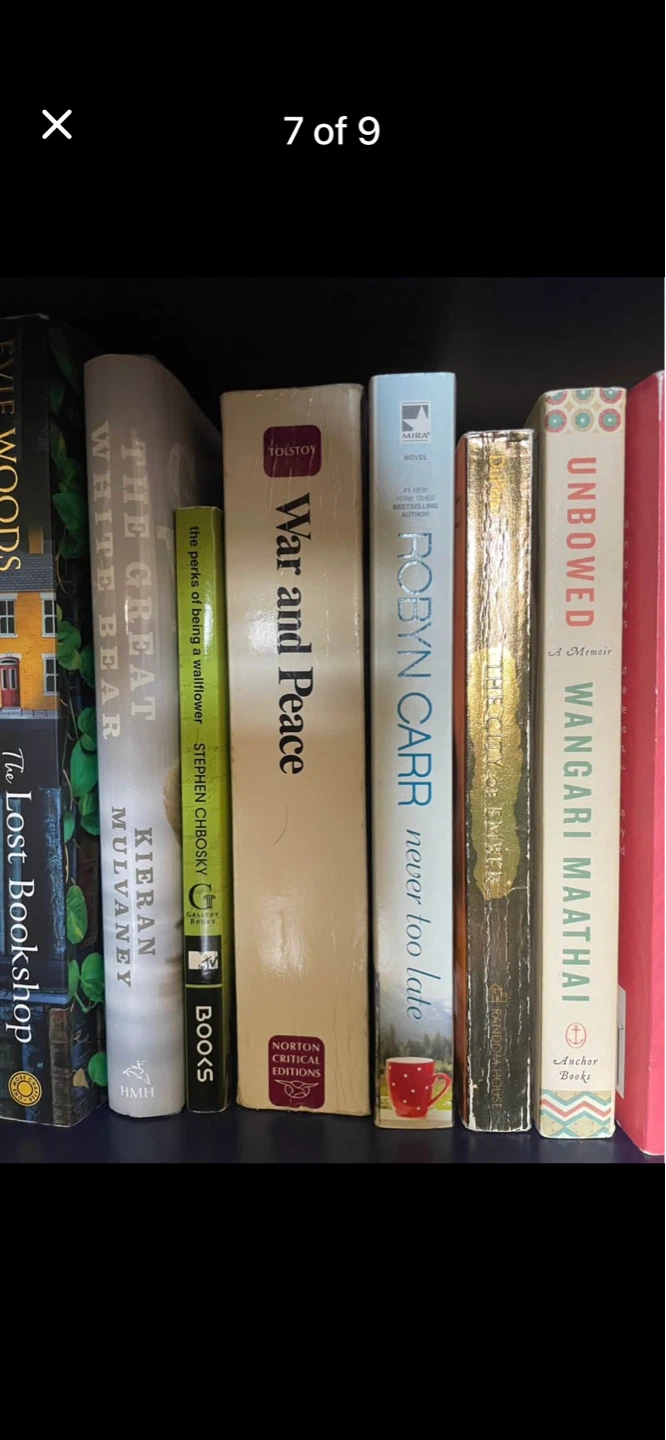 Collection of Books $5 each