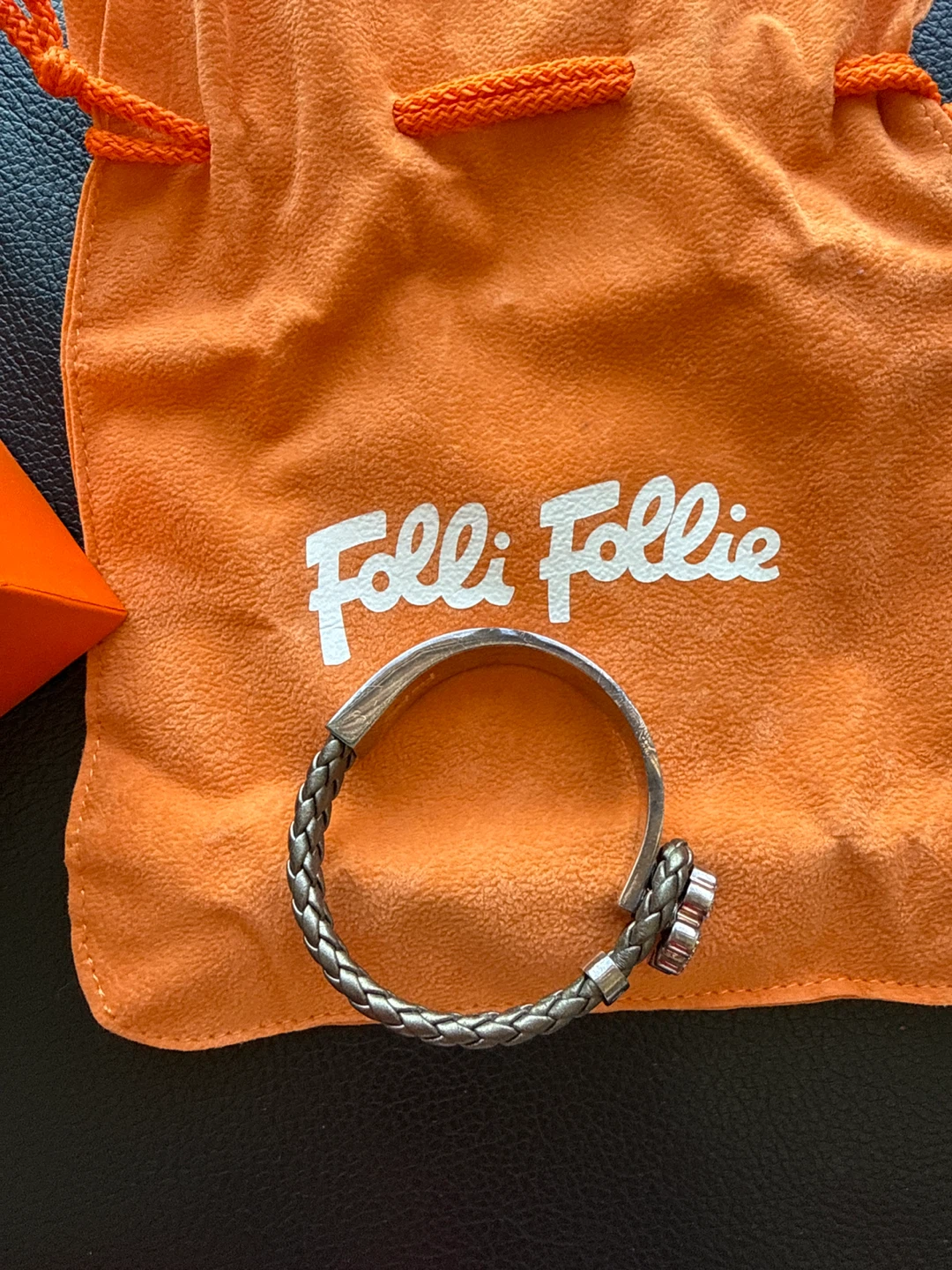 Folli Follie Braided Bracelet with Clover Charm - photo 5