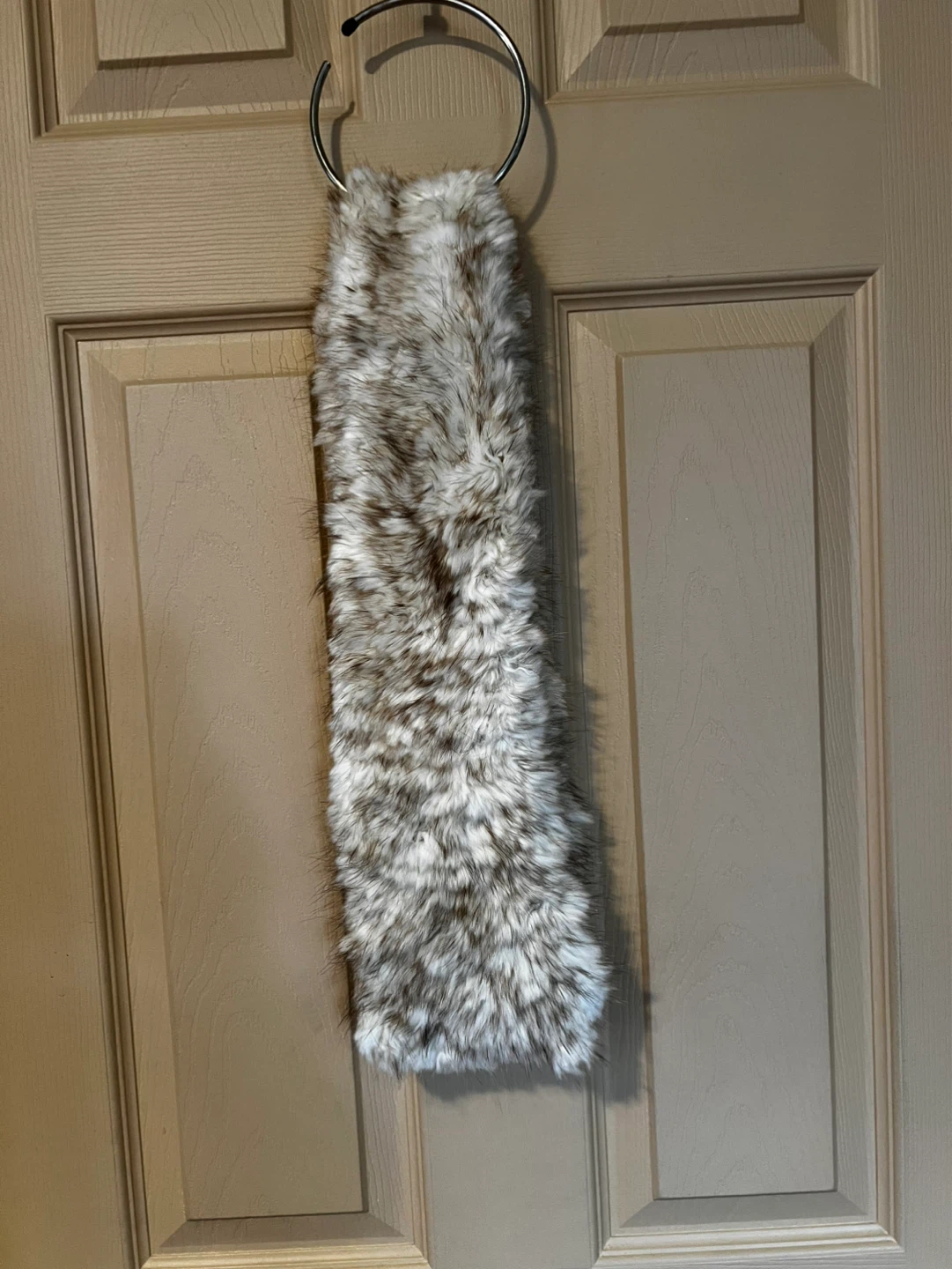 Knitted Fur Scarf - photo 3