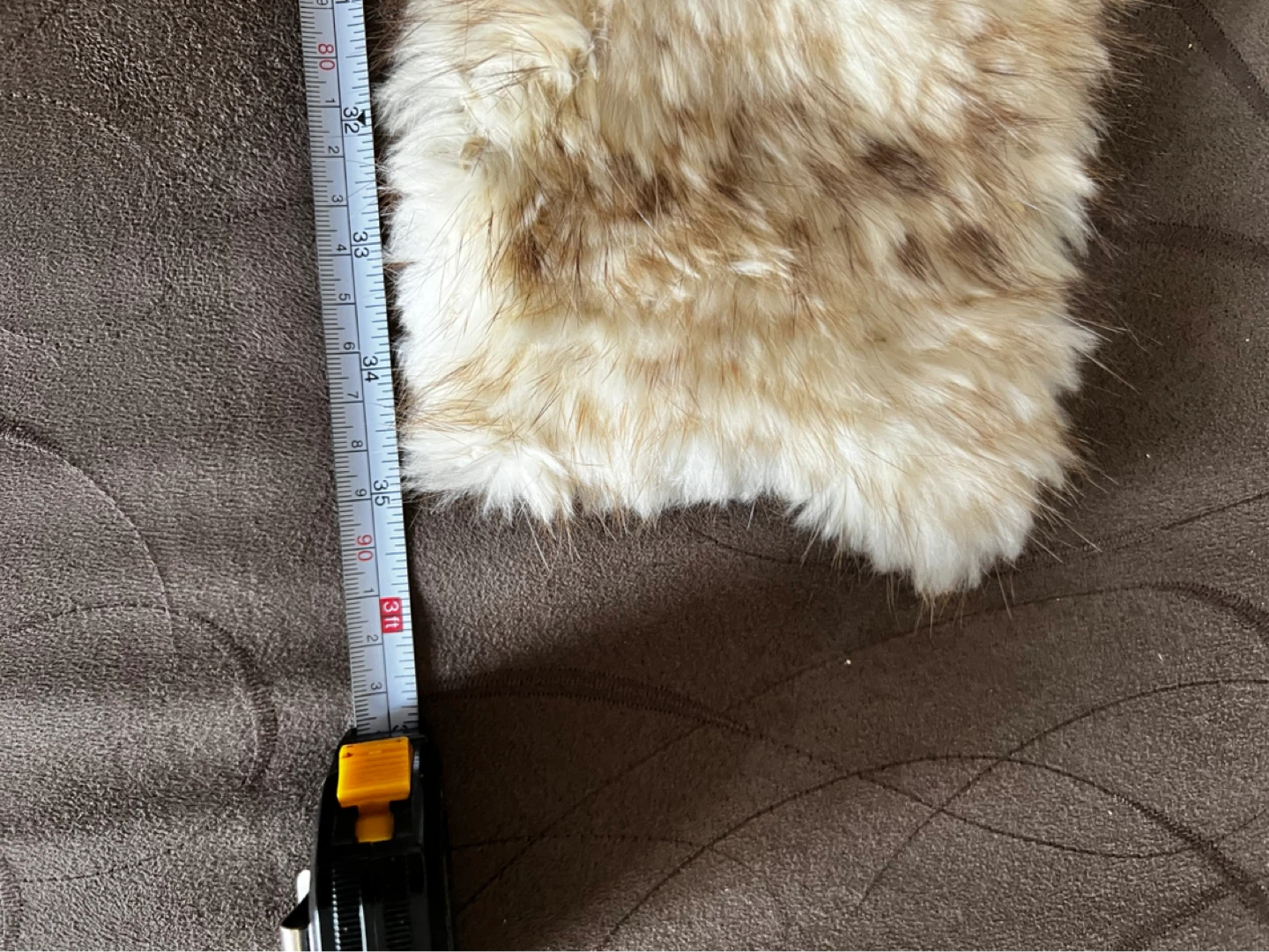 Knitted Fur Scarf - photo 4