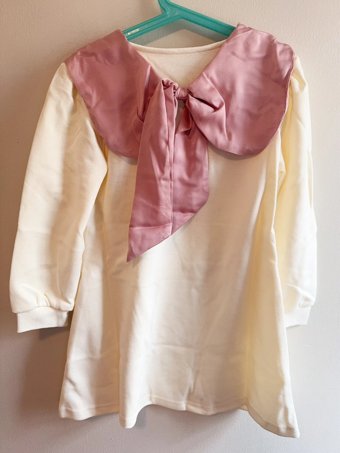 Kids' Cream Dress with Bunny size 6-7T - photo 3