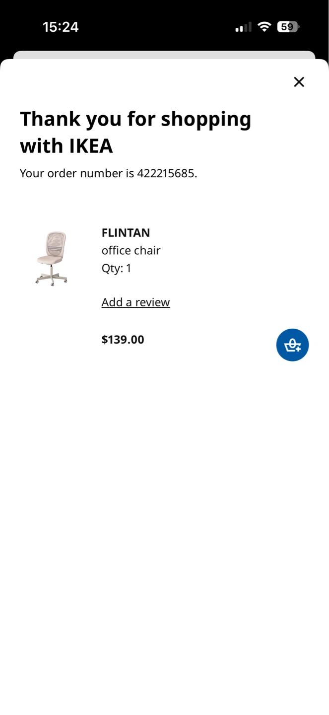 IKEA FLINTAN Office Chair - photo 4