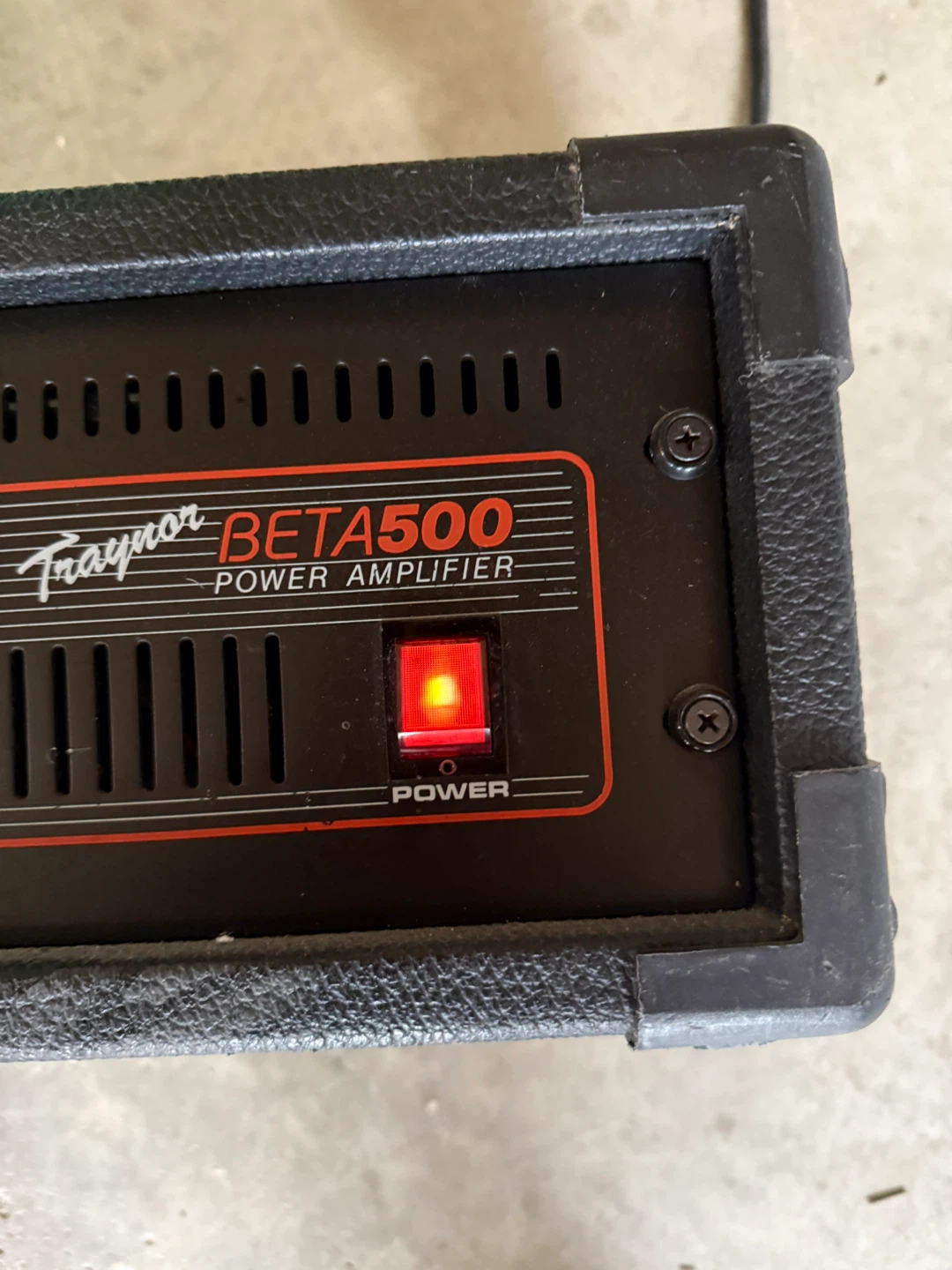 Traynor Beta500 Power Amplifier - photo 3