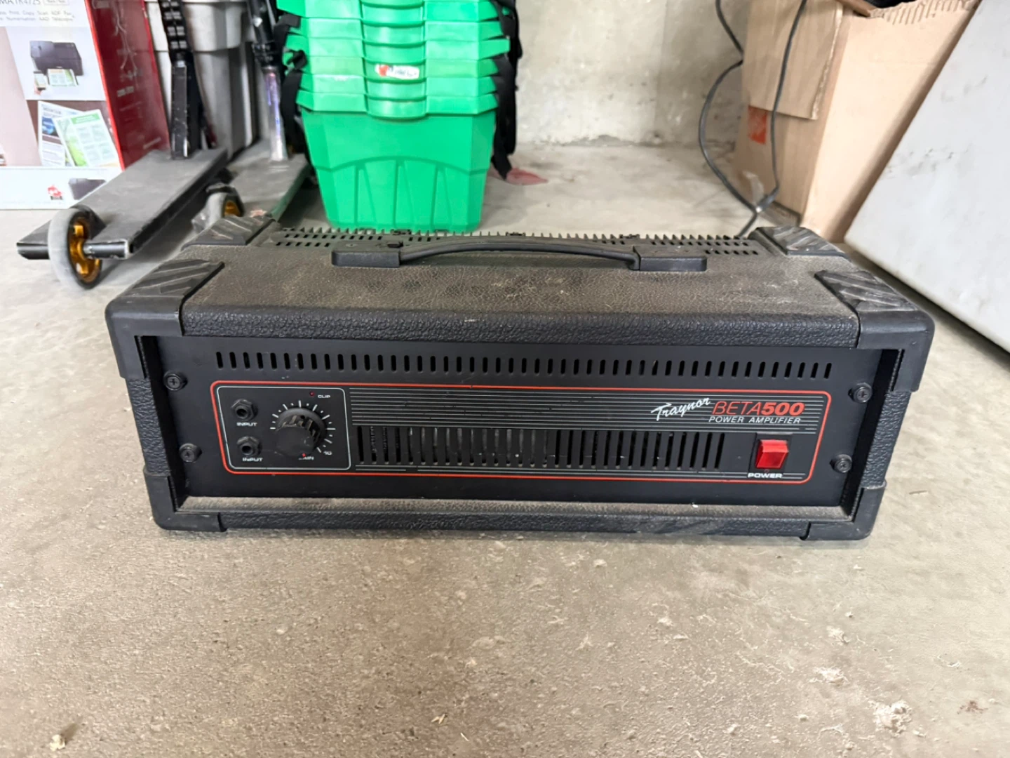 Traynor Beta500 Power Amplifier - photo 4