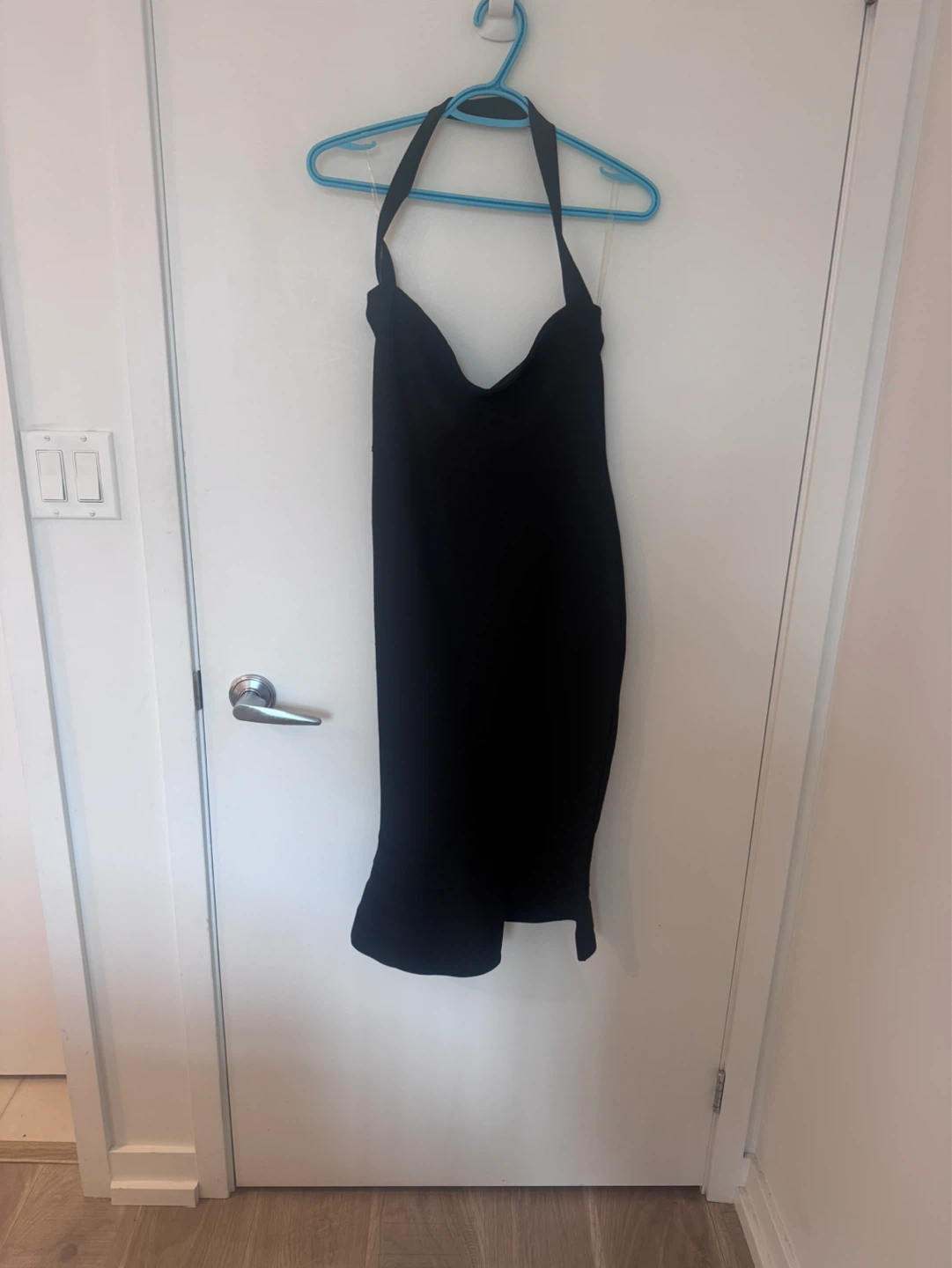 Black Halter Neck Dress
