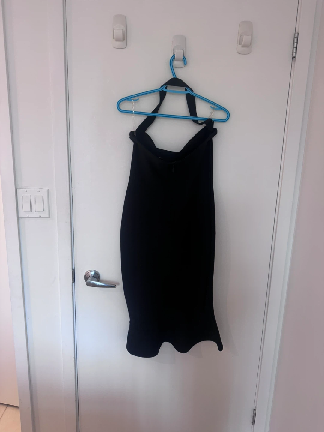 Black Halter Neck Dress - photo 2