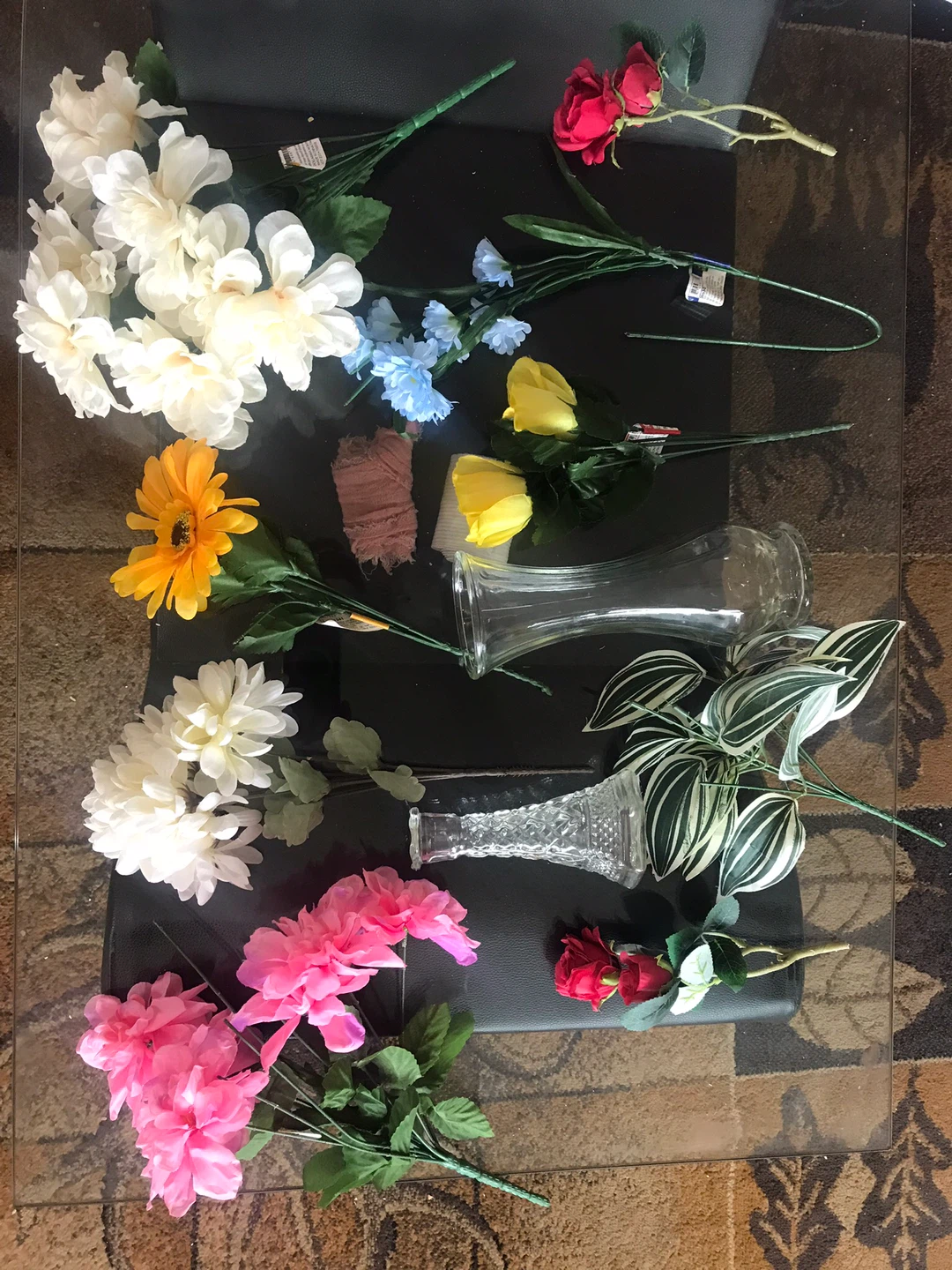 Artificial Flowers Mixed Lot All