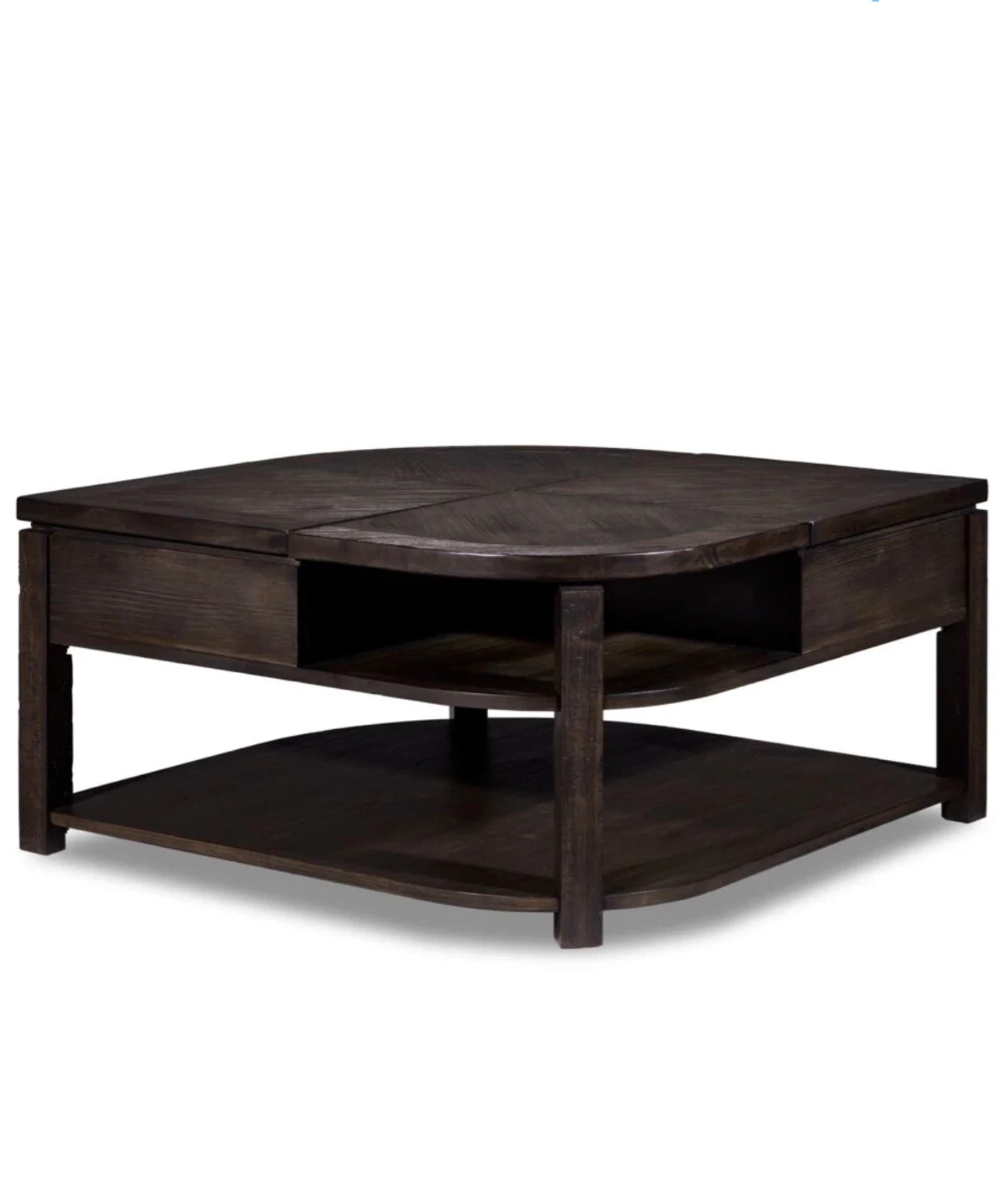 Real Wood Lift-Top Coffee Table with Storage - photo 5