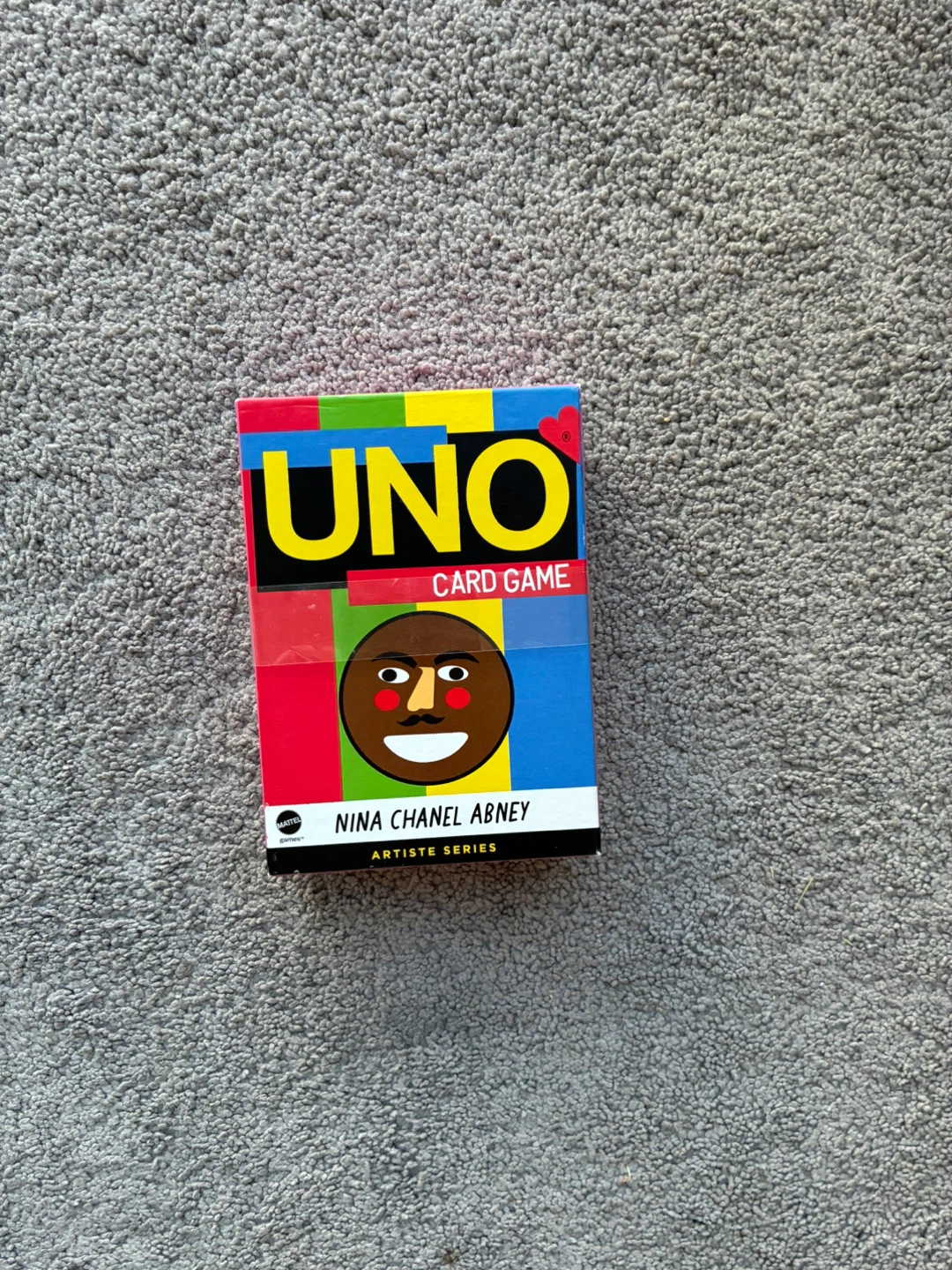 UNO Nina Chanel Abney Artiste Series Card Game Collectible
