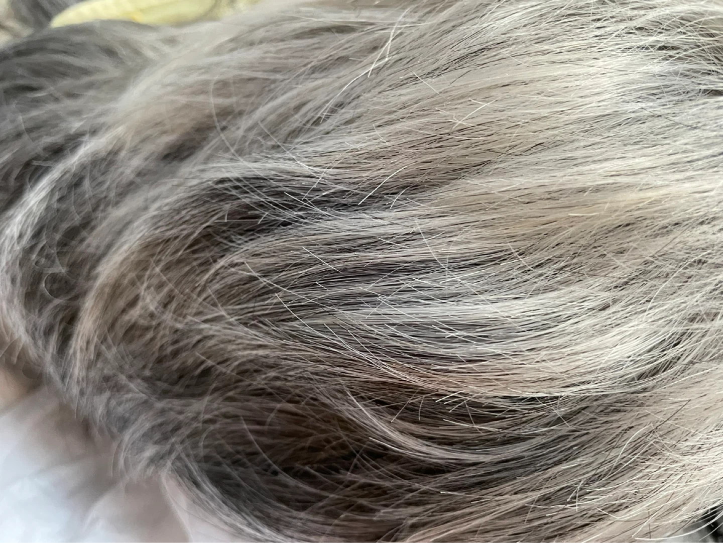 Layered Short Silver Grey Wig - photo 5