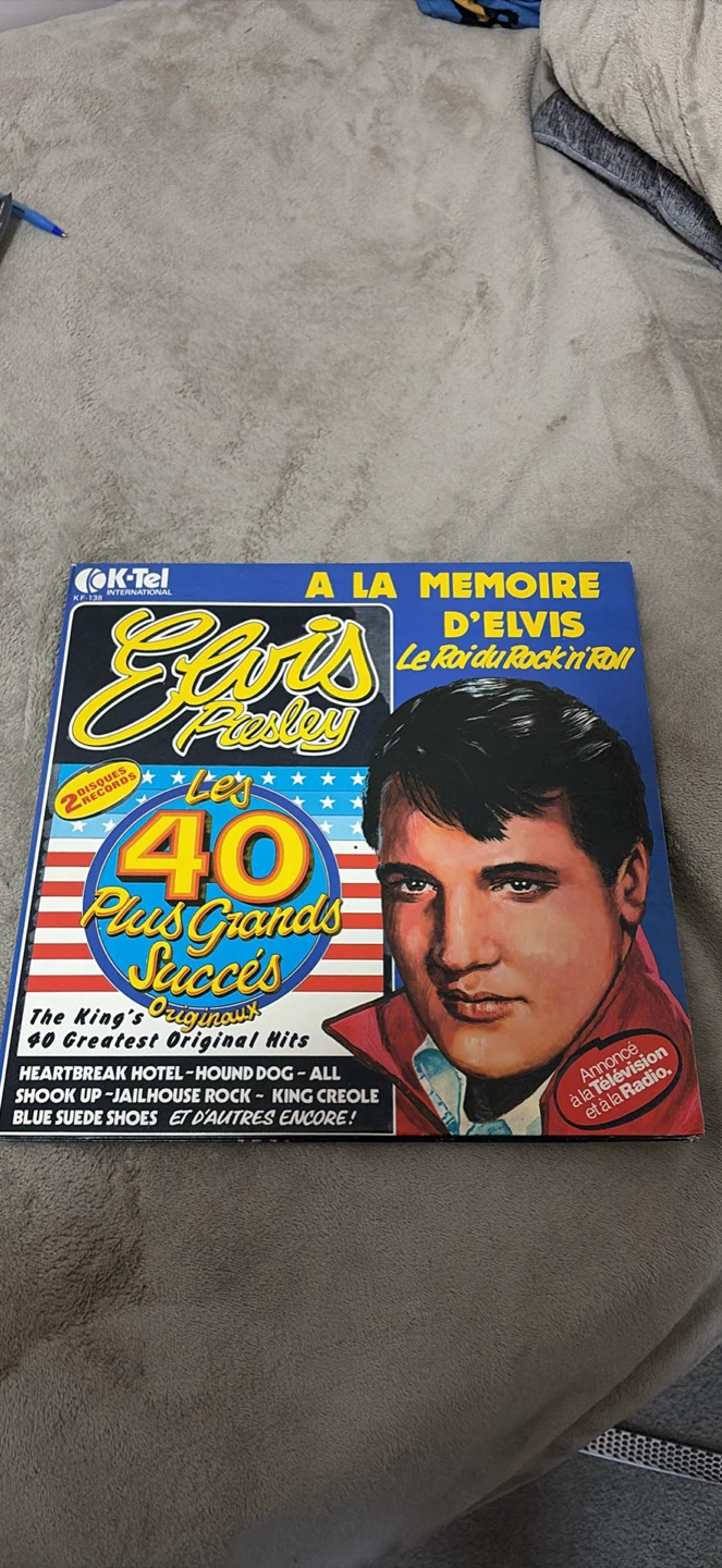 Elvis Presley - Les 40 Plus Grands Succès - K-Tel 2 Records