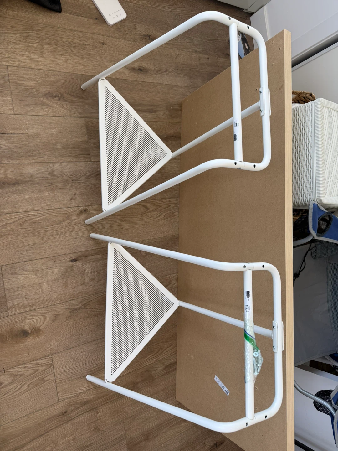 IKEA White Legs for Desk Trestle (2 Pack)