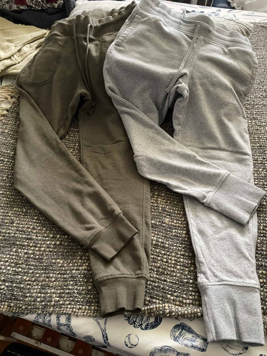 Reebok Joggers - Grey & Olive Green - photo 2
