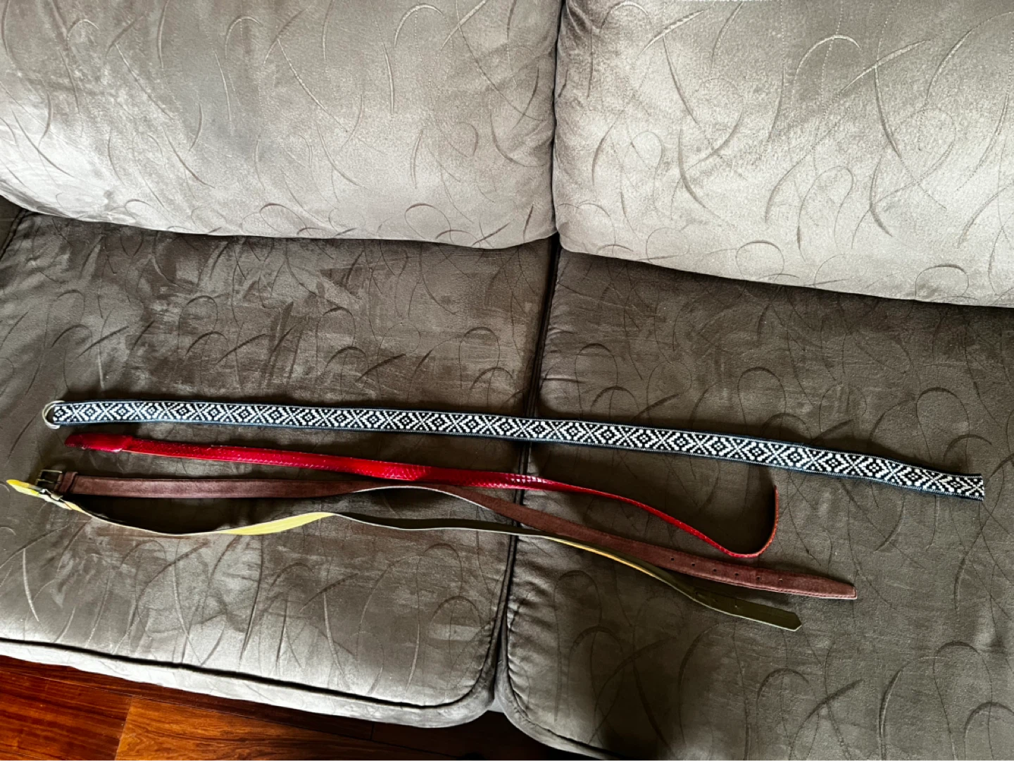Four Assorted Belts