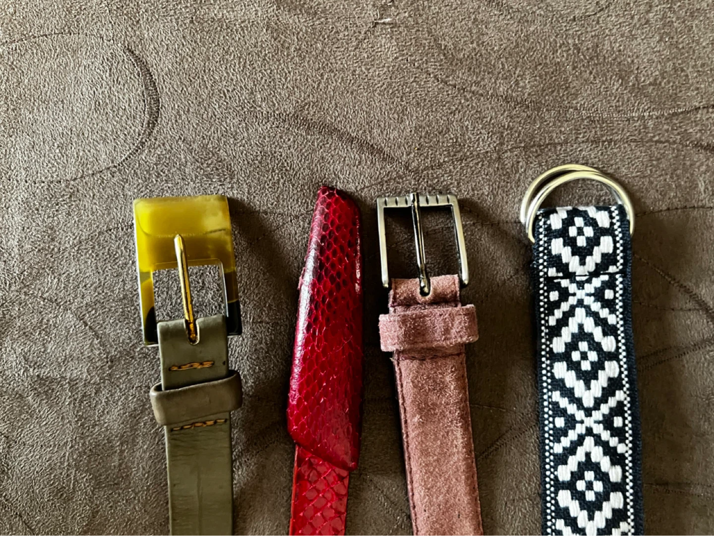 Four Assorted Belts - photo 3