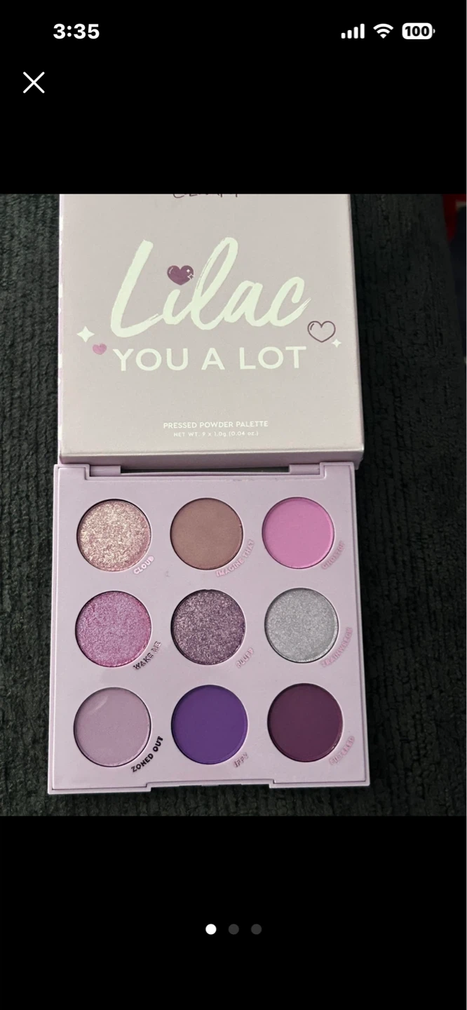 ColourPop Lilac You A Lot Pressed Powder Palette - photo 3